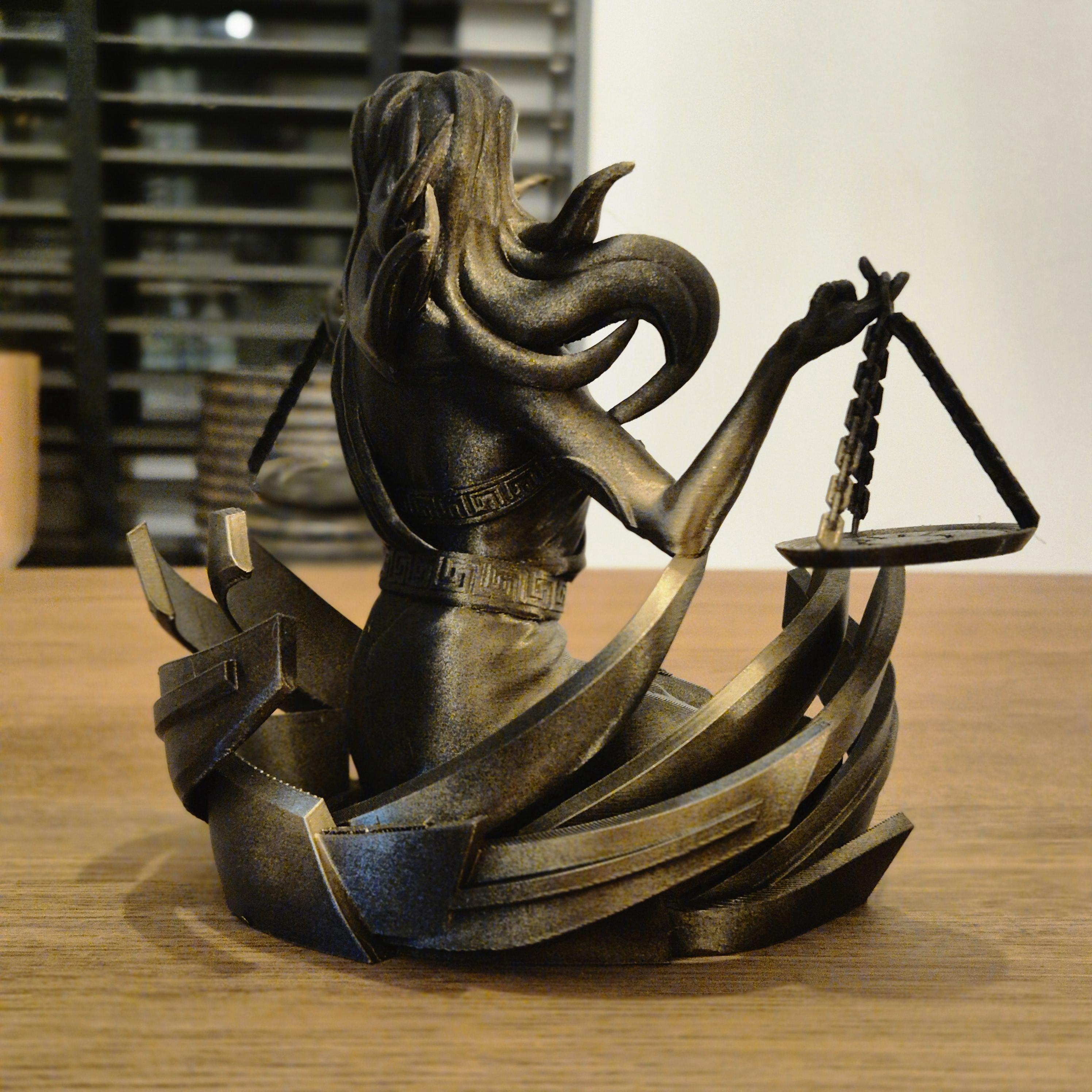 Elegant libra zodiac Figurine - Handcrafted Astrology Art - birthday milestone gift