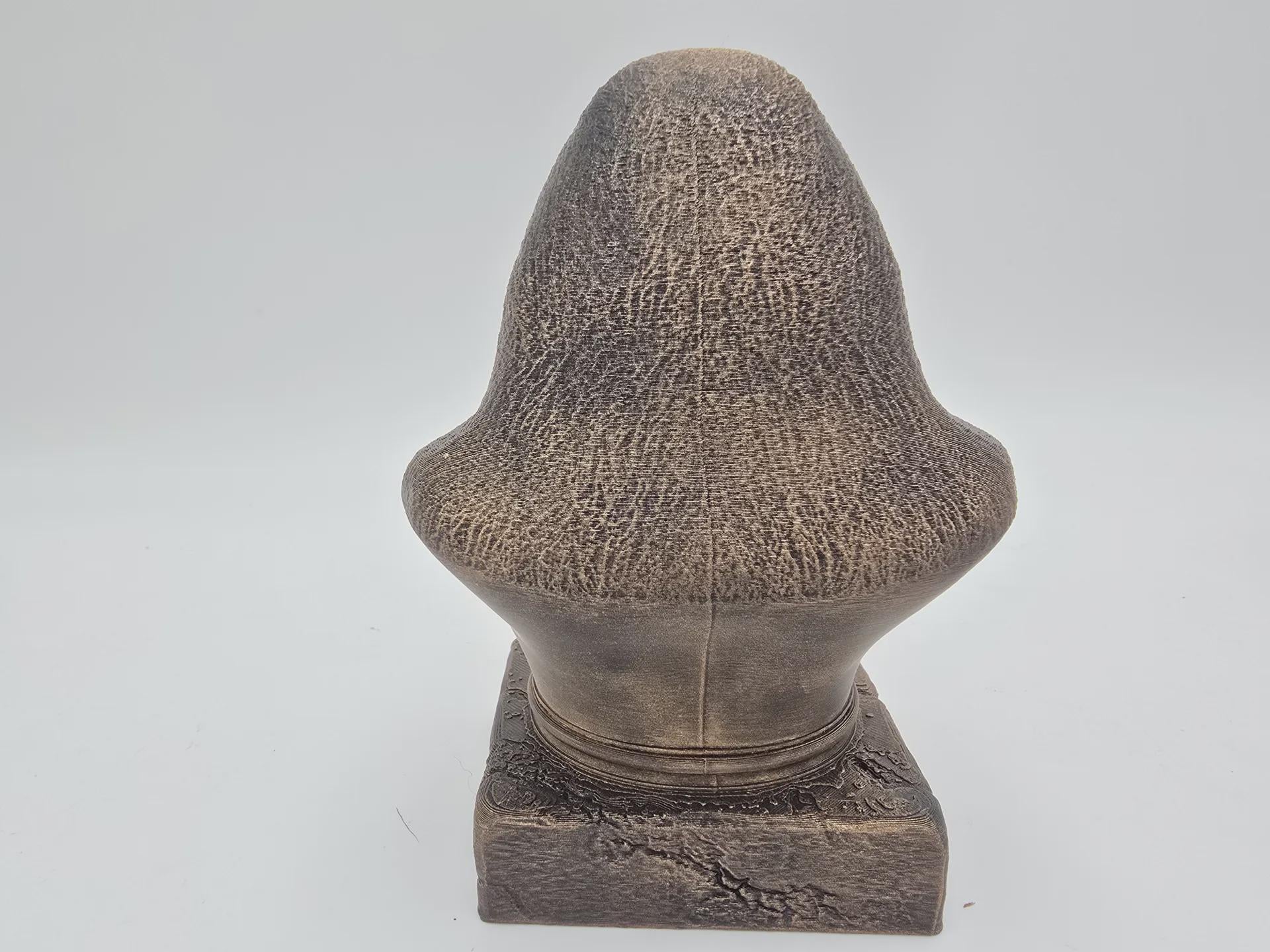 Bust of a Gorilla statue - home decor lover gift him her handpainted ornament