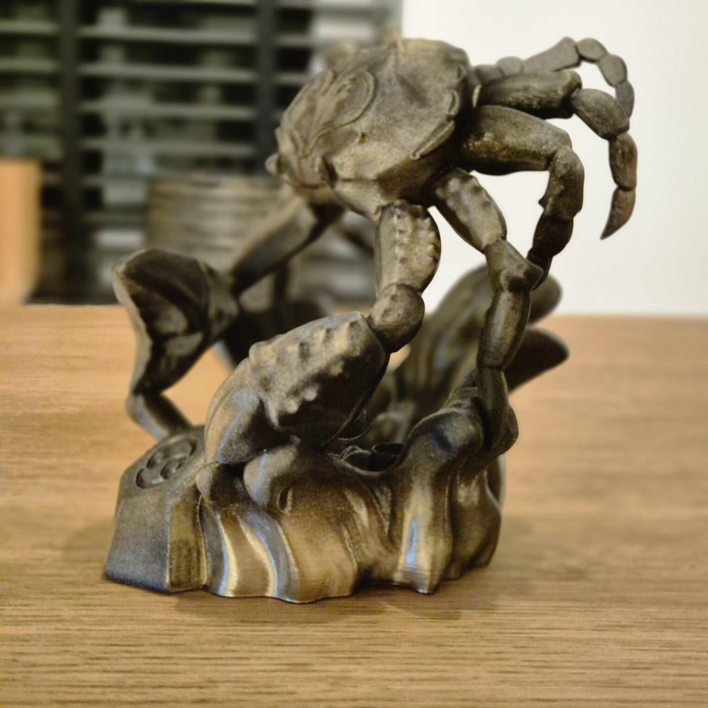 Elegant Cancer zodiac Figurine - Handcrafted Astrology Art - birthday milestone gift