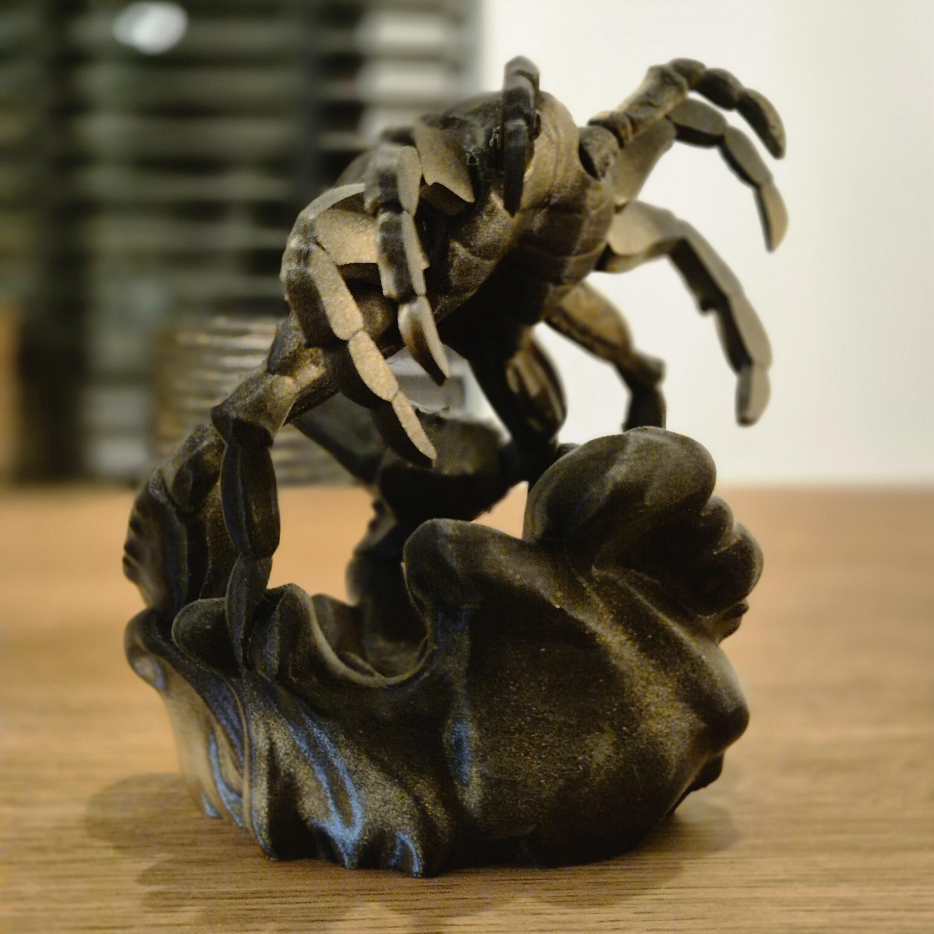 Elegant Cancer zodiac Figurine - Handcrafted Astrology Art - birthday milestone gift