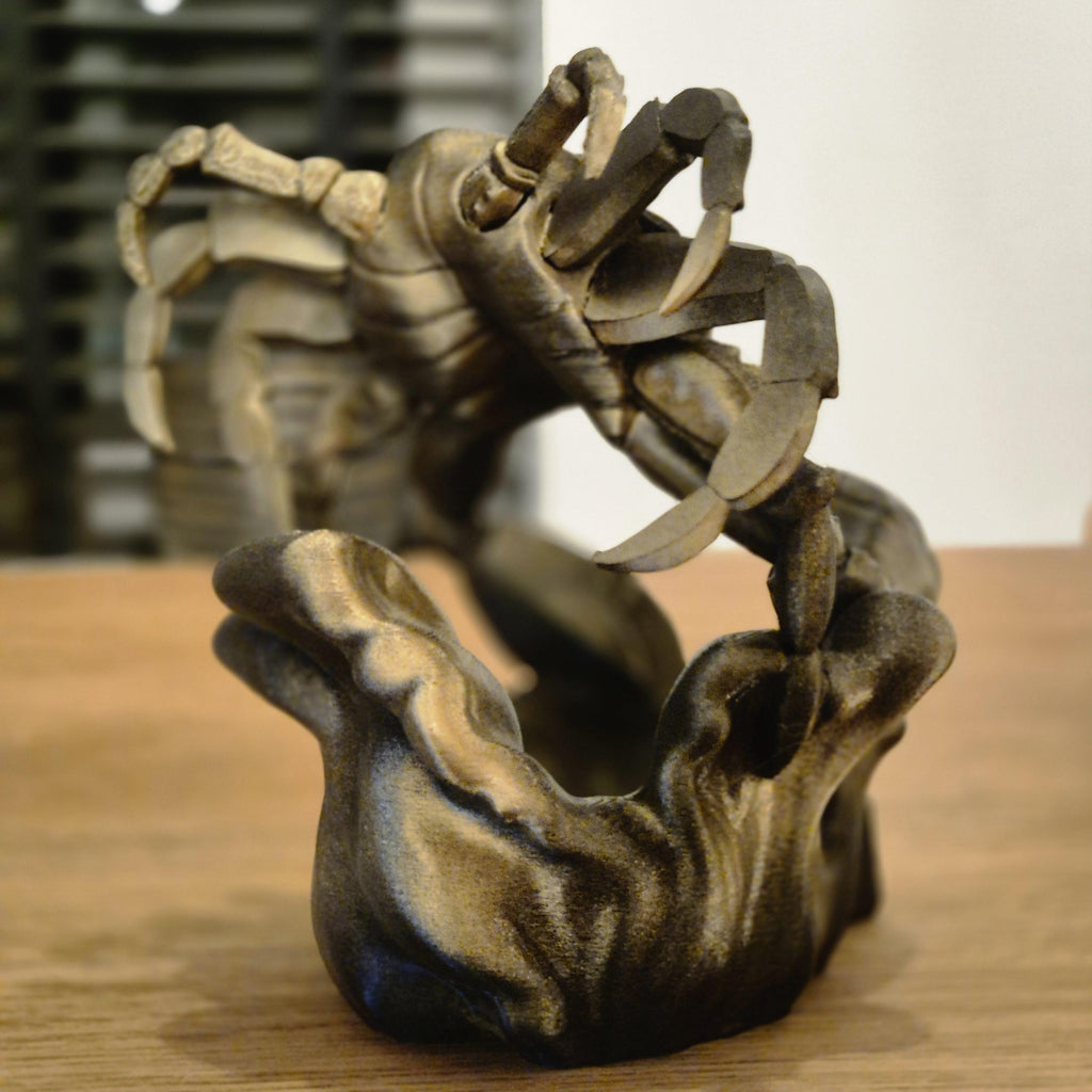 Elegant Cancer zodiac Figurine - Handcrafted Astrology Art - birthday milestone gift