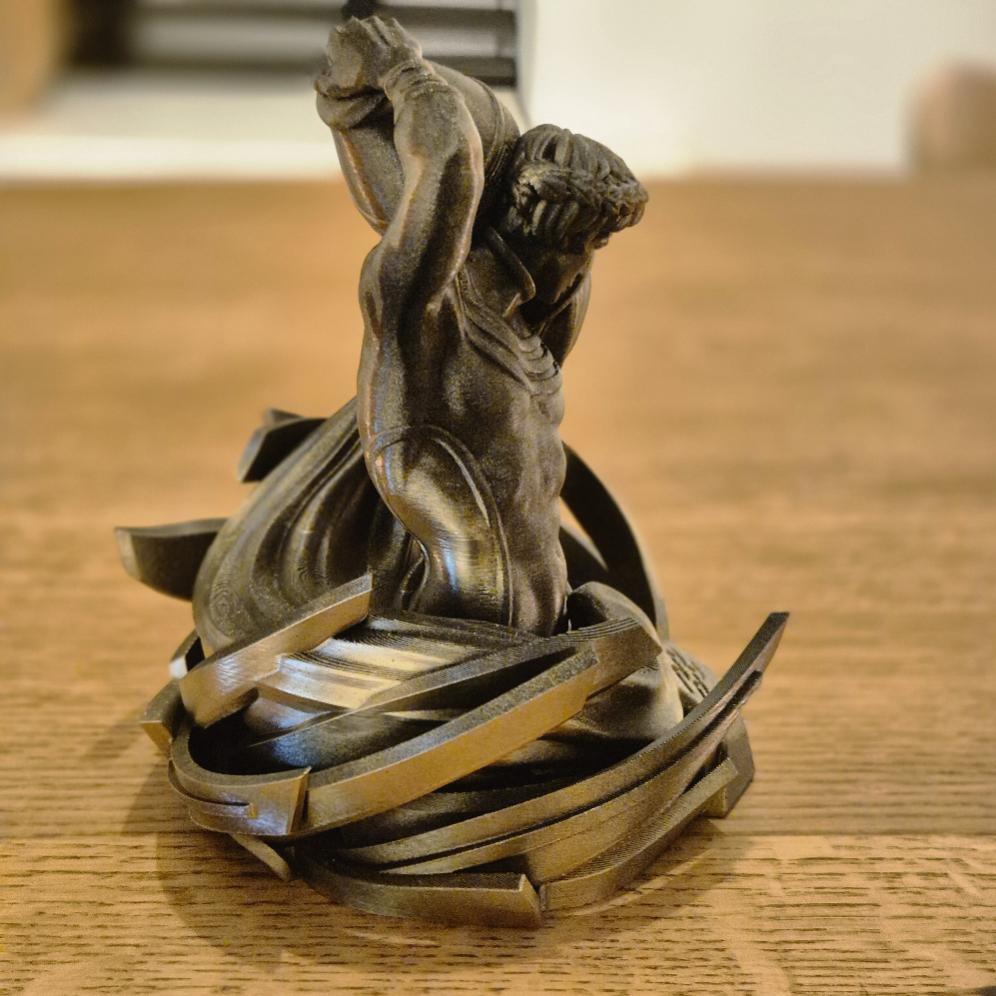 Elegant Aquarius Zodiac Figurine - Handcrafted Astrology Art - birthday milestone gift