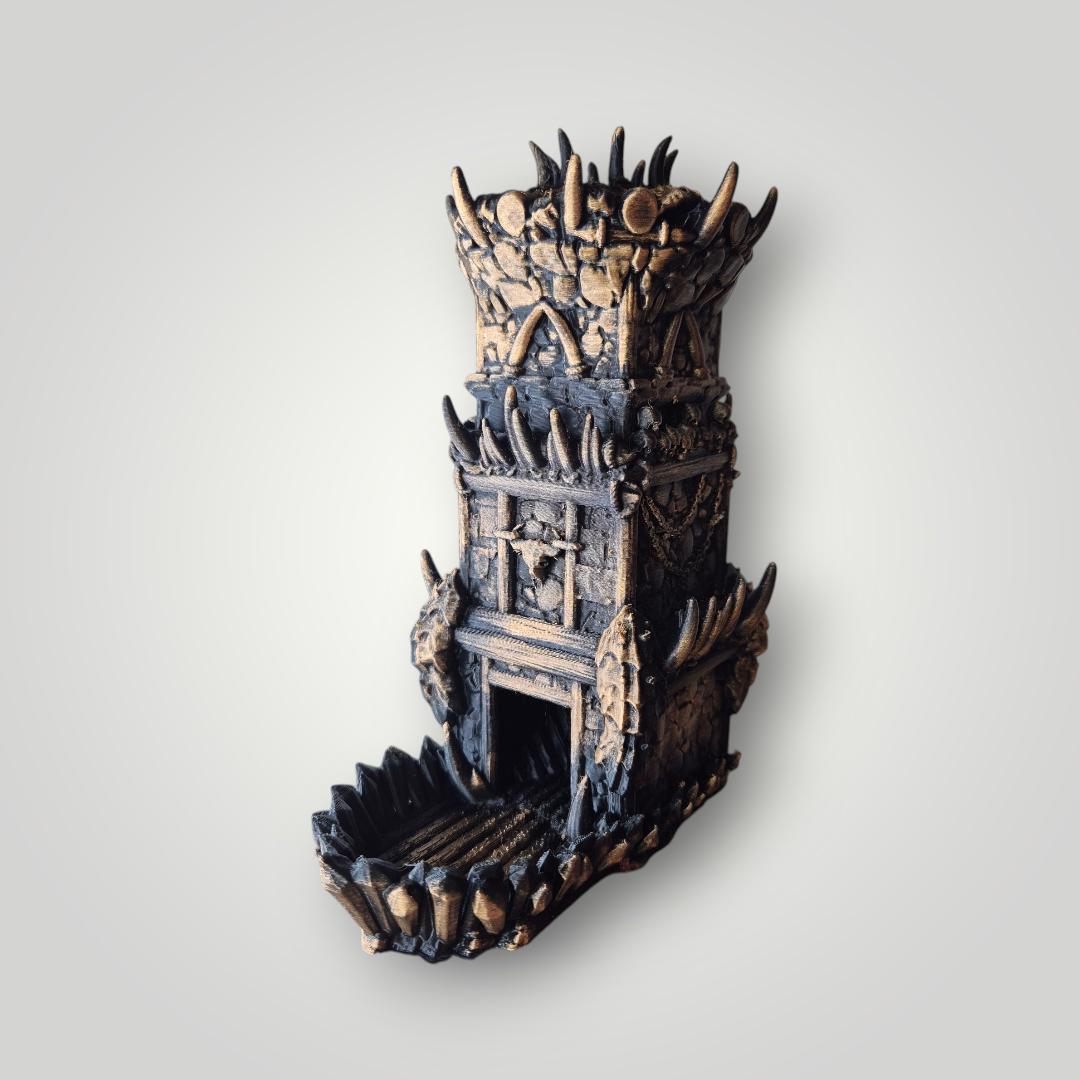 Hobbit home dice Tower - Dungeons & Dragons Accessory DnD game