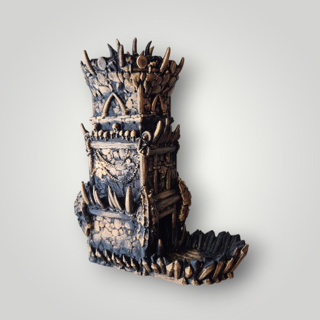 Hobbit home dice Tower - Dungeons & Dragons Accessory DnD game