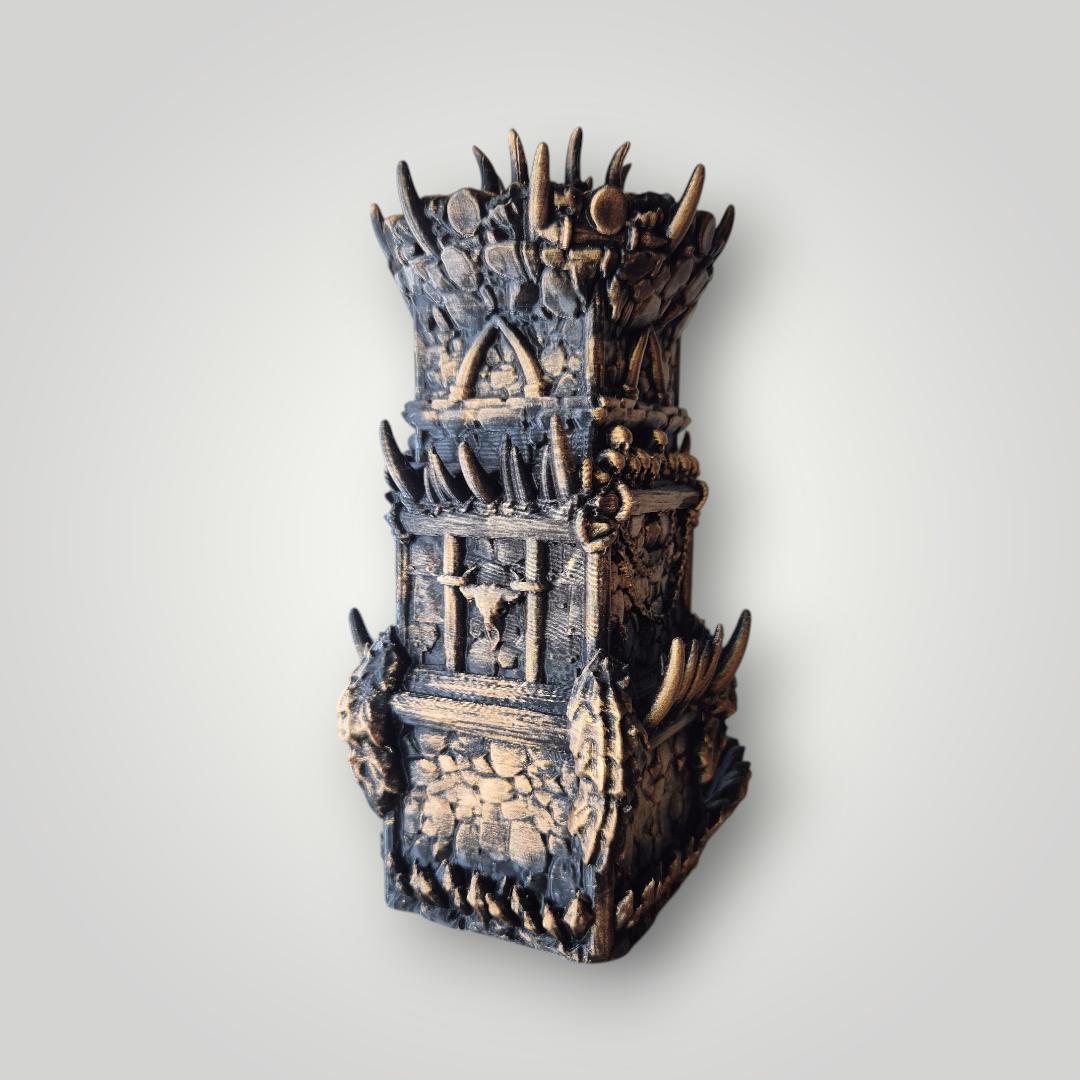 Hobbit home dice Tower - Dungeons & Dragons Accessory DnD game