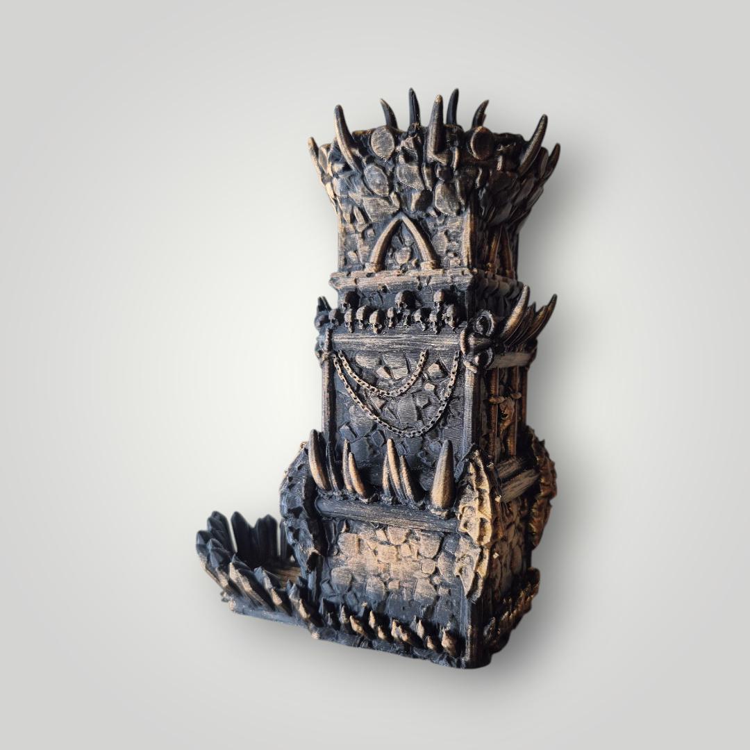 Hobbit home dice Tower - Dungeons & Dragons Accessory DnD game