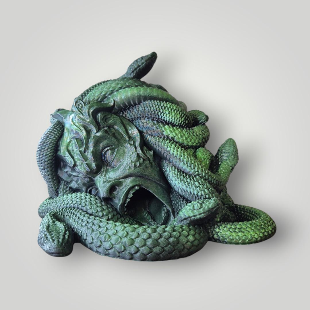 Medusa Dice Tower - Dungeons & Dragons Accessory DnD game