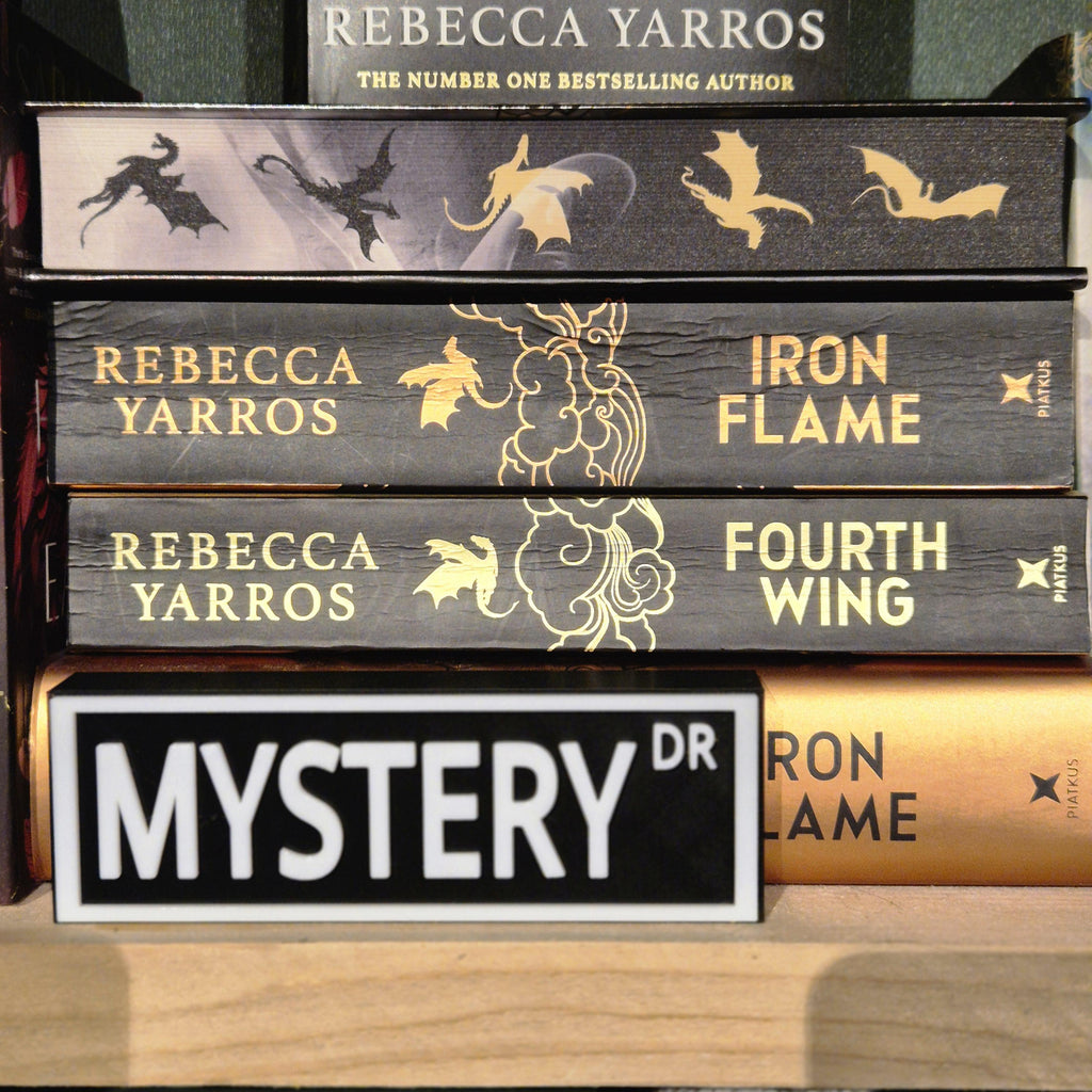 Street sign book theme - bookshelf decor