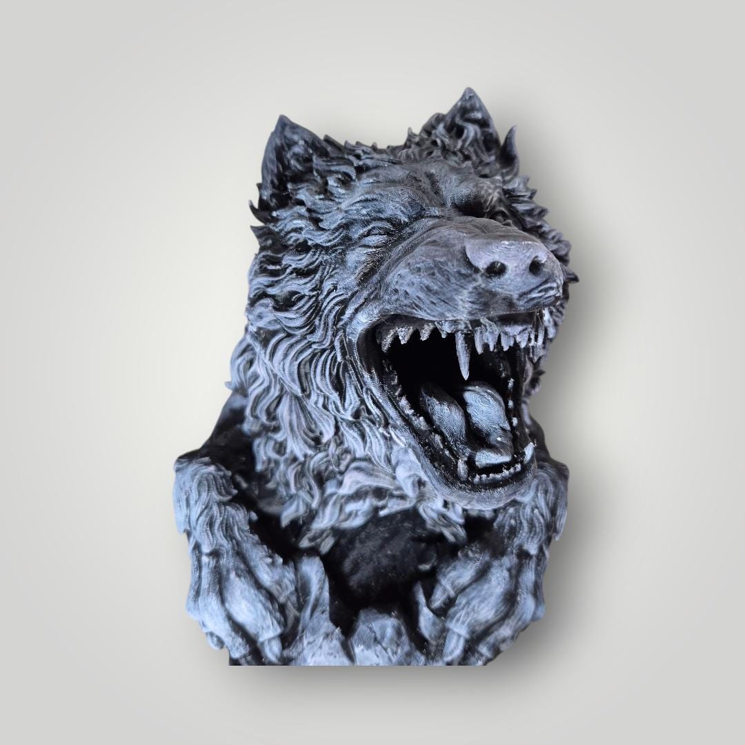 Wolf Dice Tower - Dungeons & Dragons Accessory DnD game