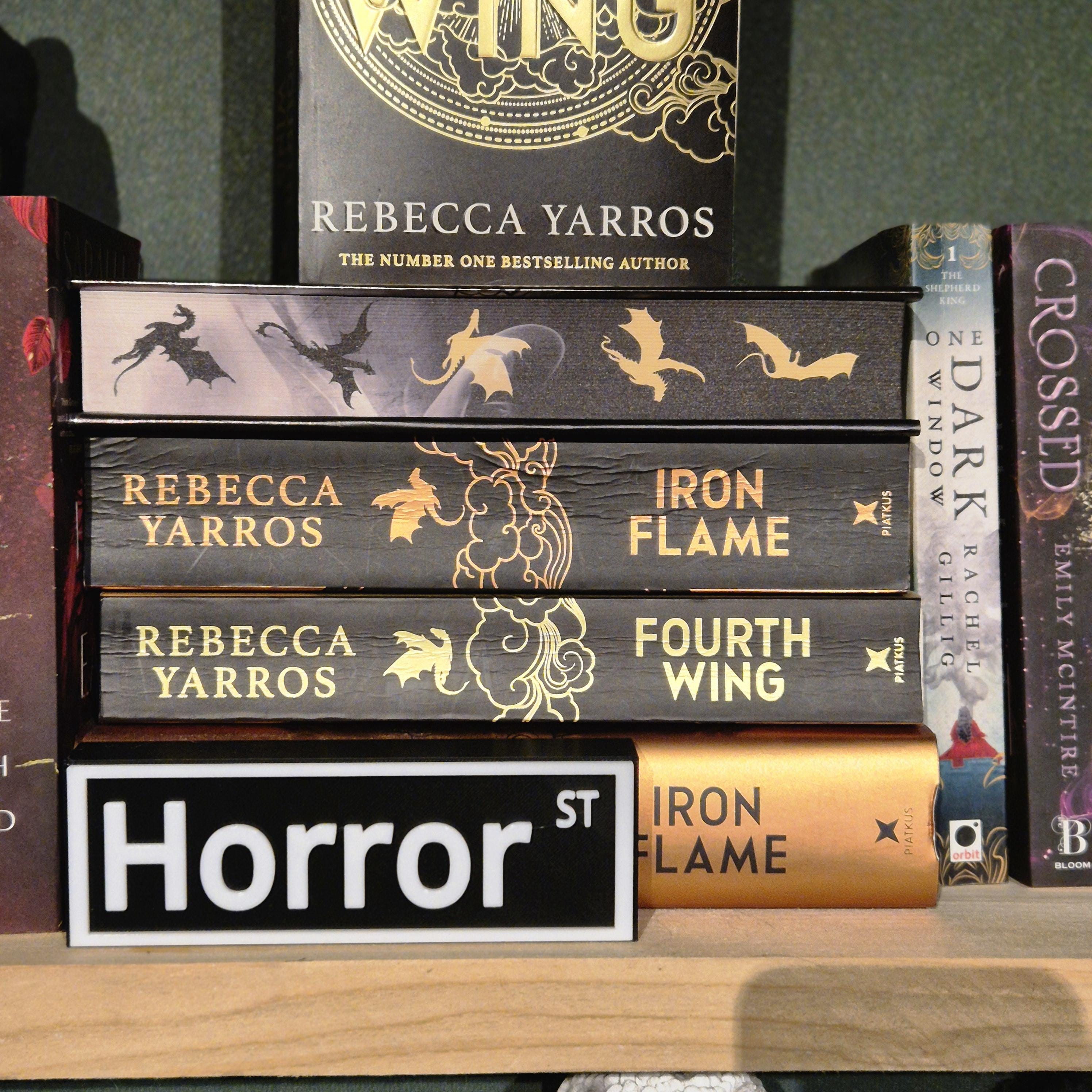 Street sign book theme - bookshelf decor