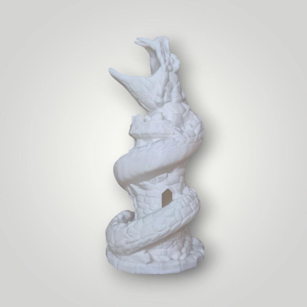 Snake Dice Tower - Dungeons & Dragons Accessory DnD game