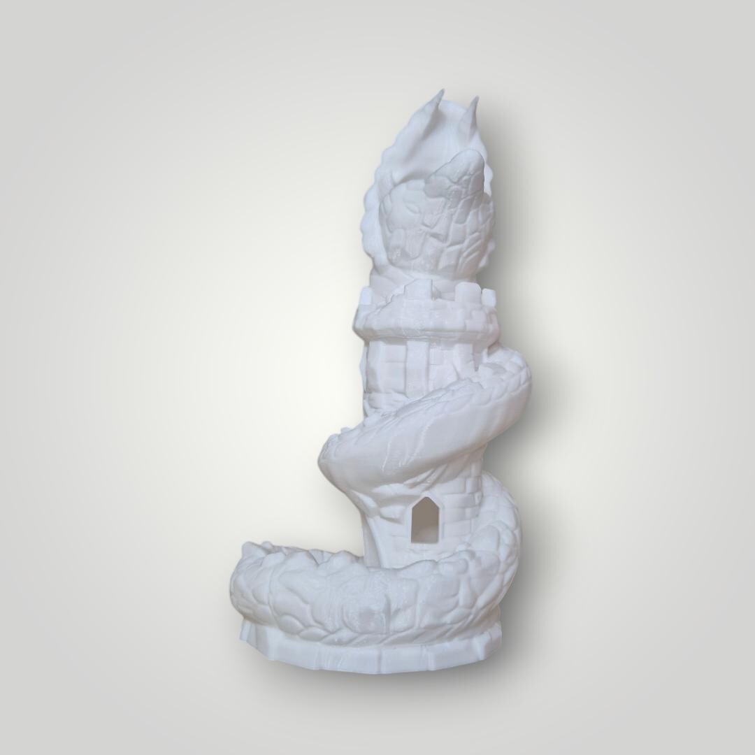 Snake Dice Tower - Dungeons & Dragons Accessory DnD game