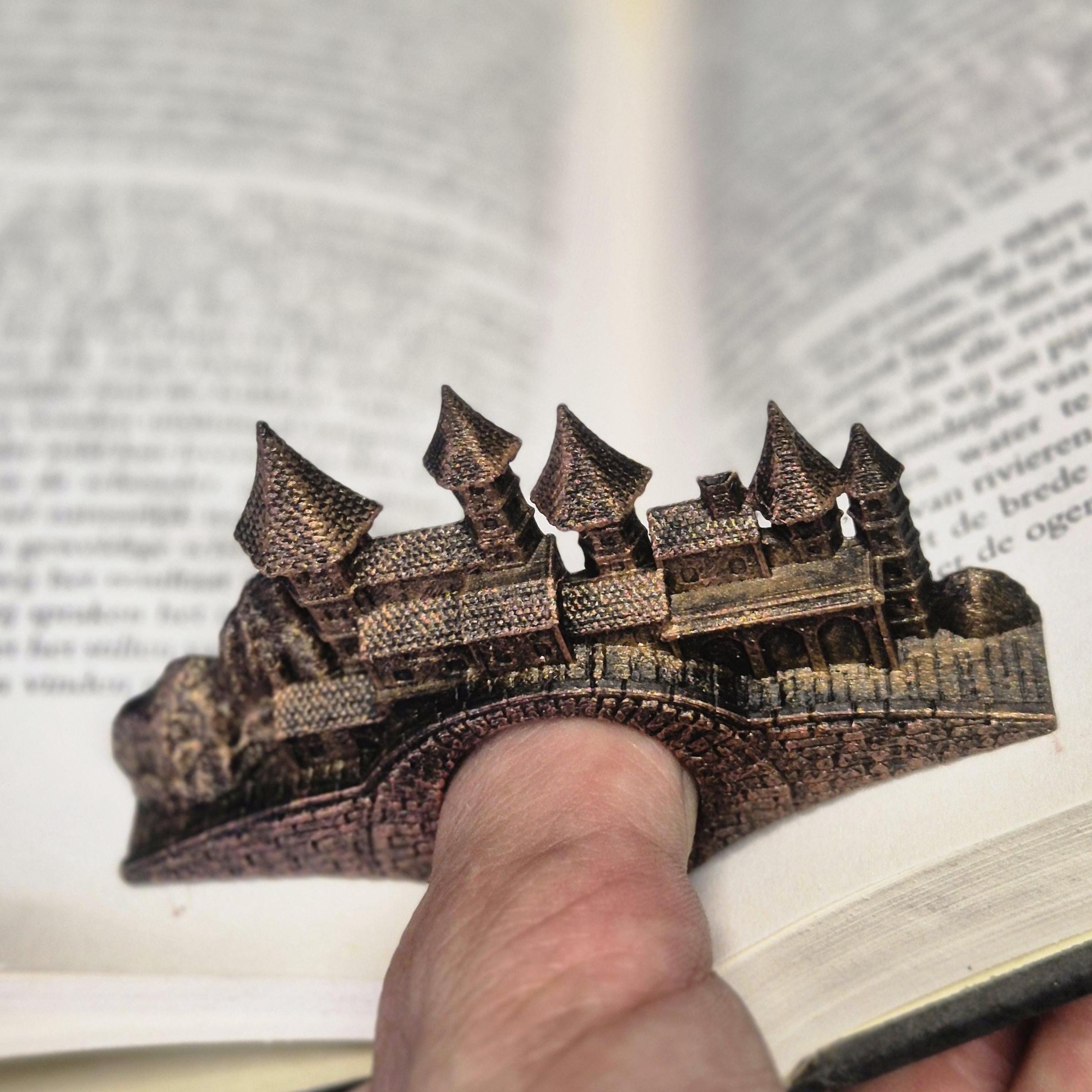 City Handmade Page Holder | Thumb Book Holder | Perfect Gift for Book Lovers | Reading Aid for Comfortable Reading | Bookworm Gift