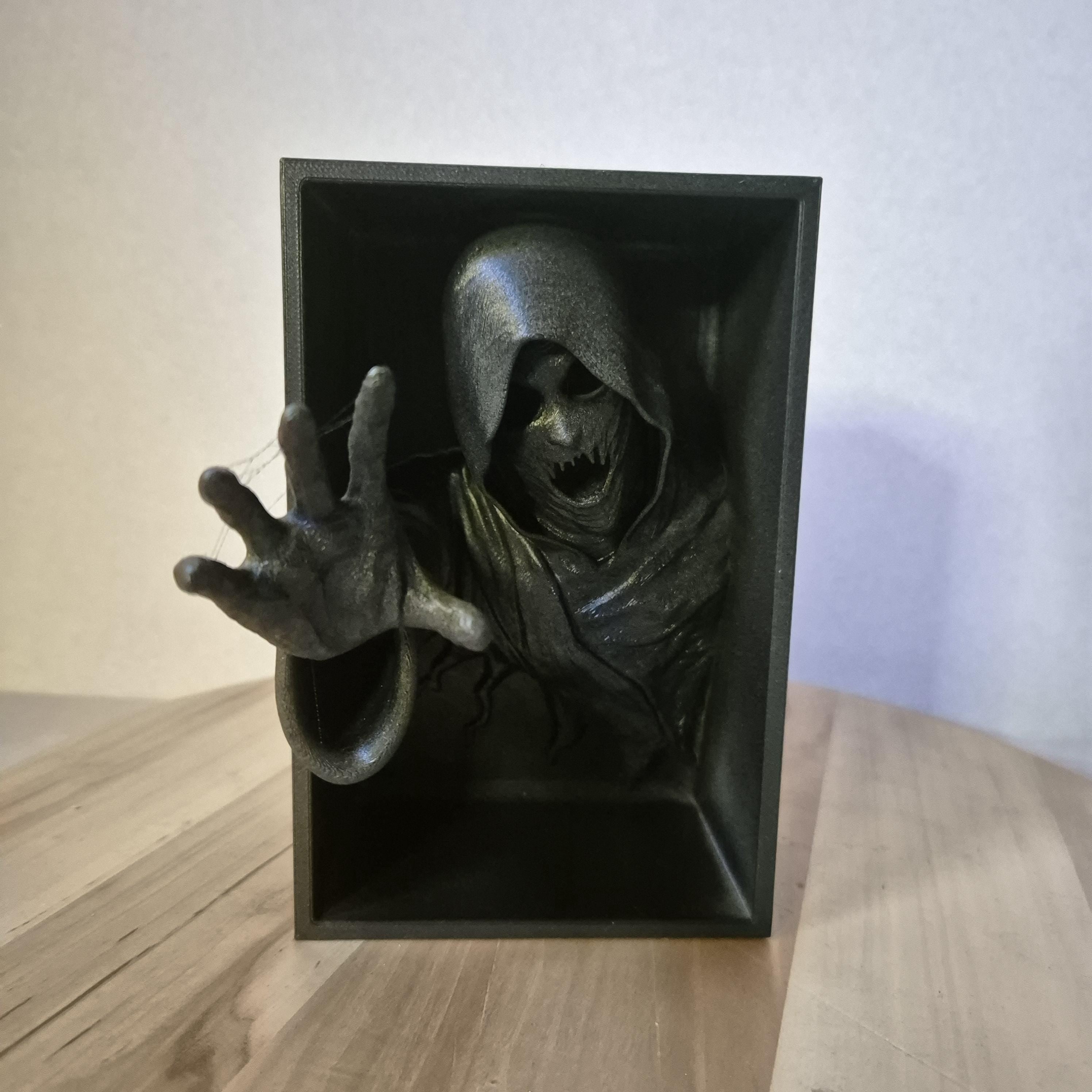 Dementor book nook -- ideal gift for a Potterhead