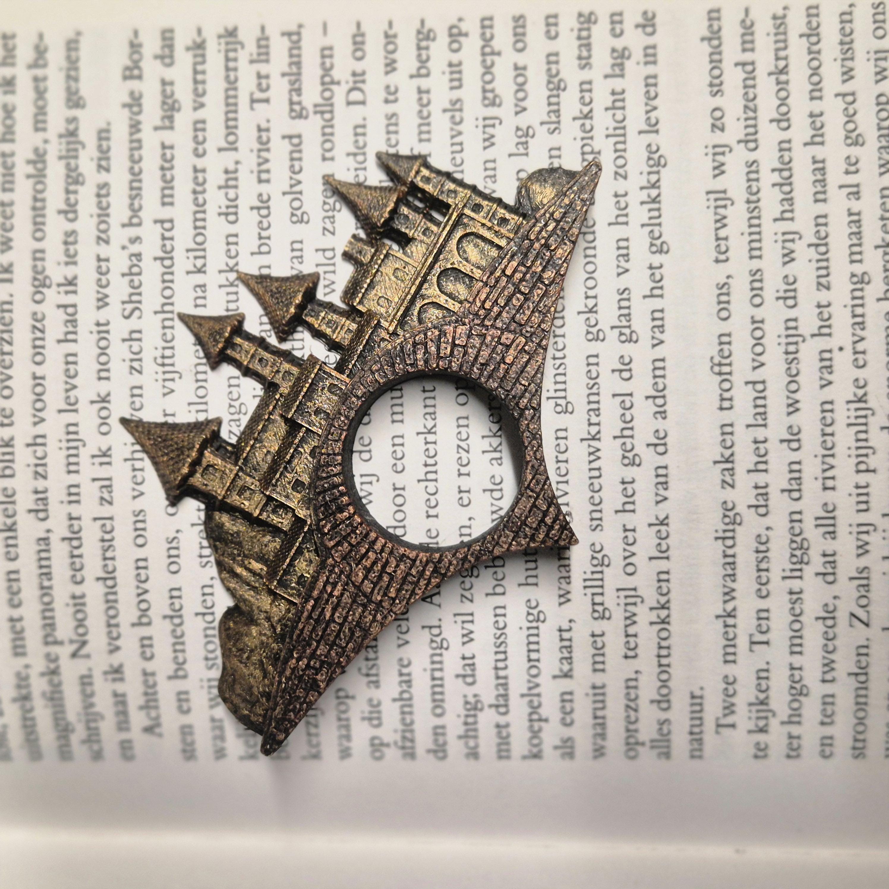 City Handmade Page Holder | Thumb Book Holder | Perfect Gift for Book Lovers | Reading Aid for Comfortable Reading | Bookworm Gift