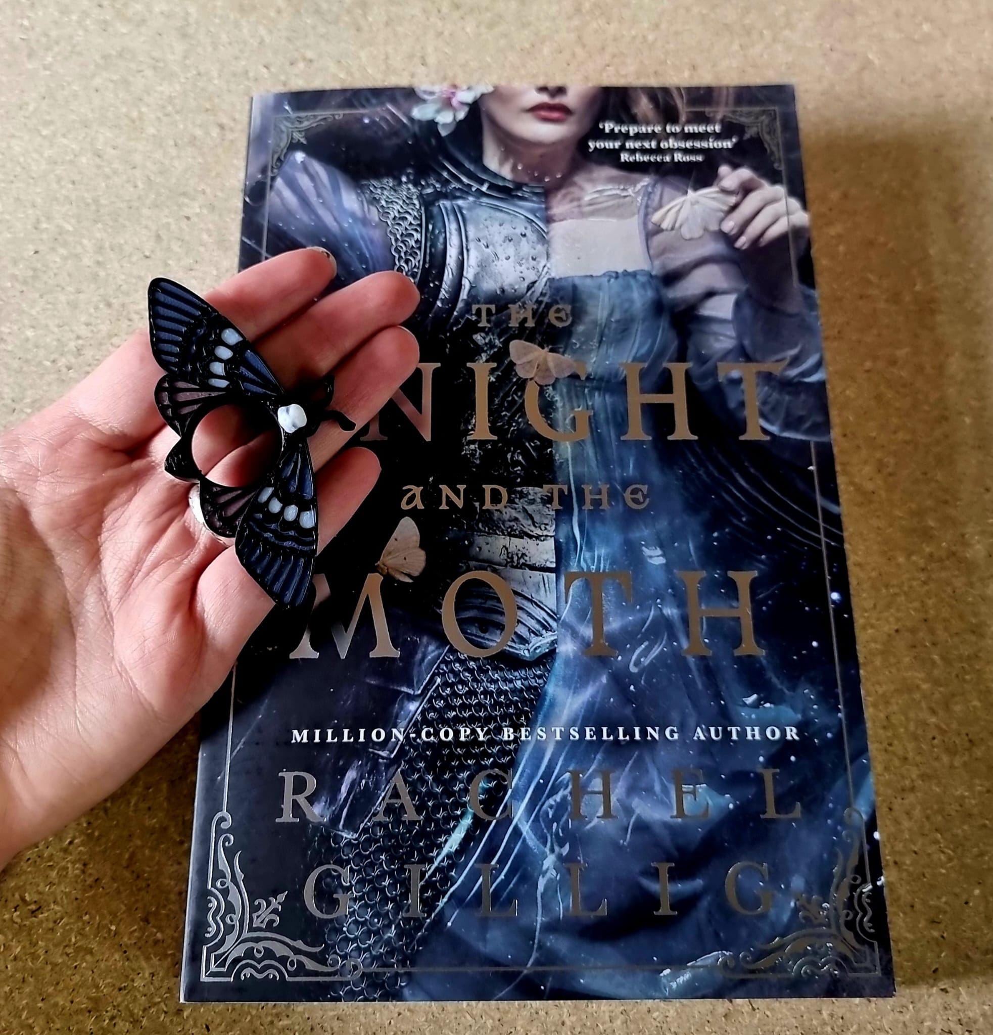 Moth Handmade Page Holder | Thumb Book Holder | Perfect Gift for Book Lovers | Reading Aid for Comfortable Reading | Bookworm Gift