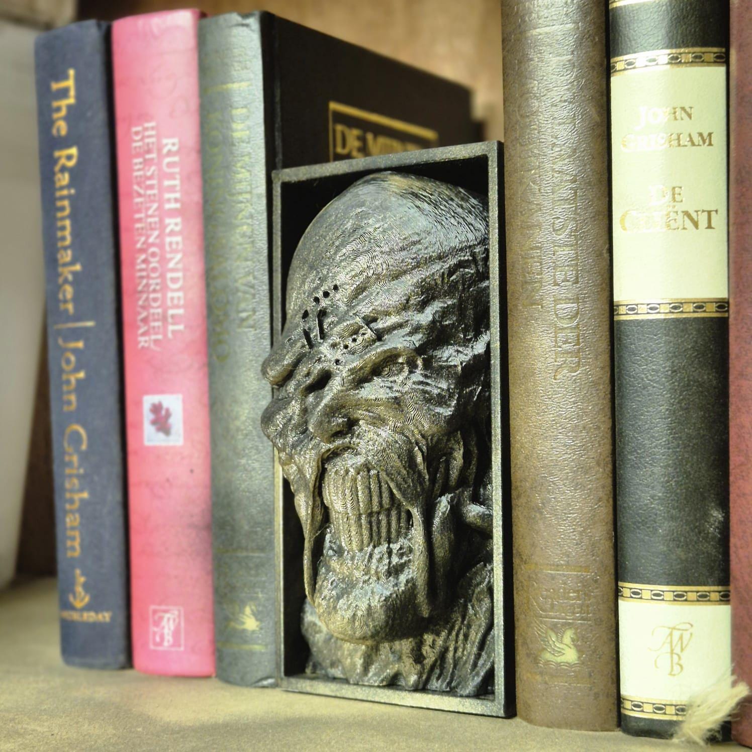Pharaoh's Curse - Mummy Book Nook Insert bookshelf decor