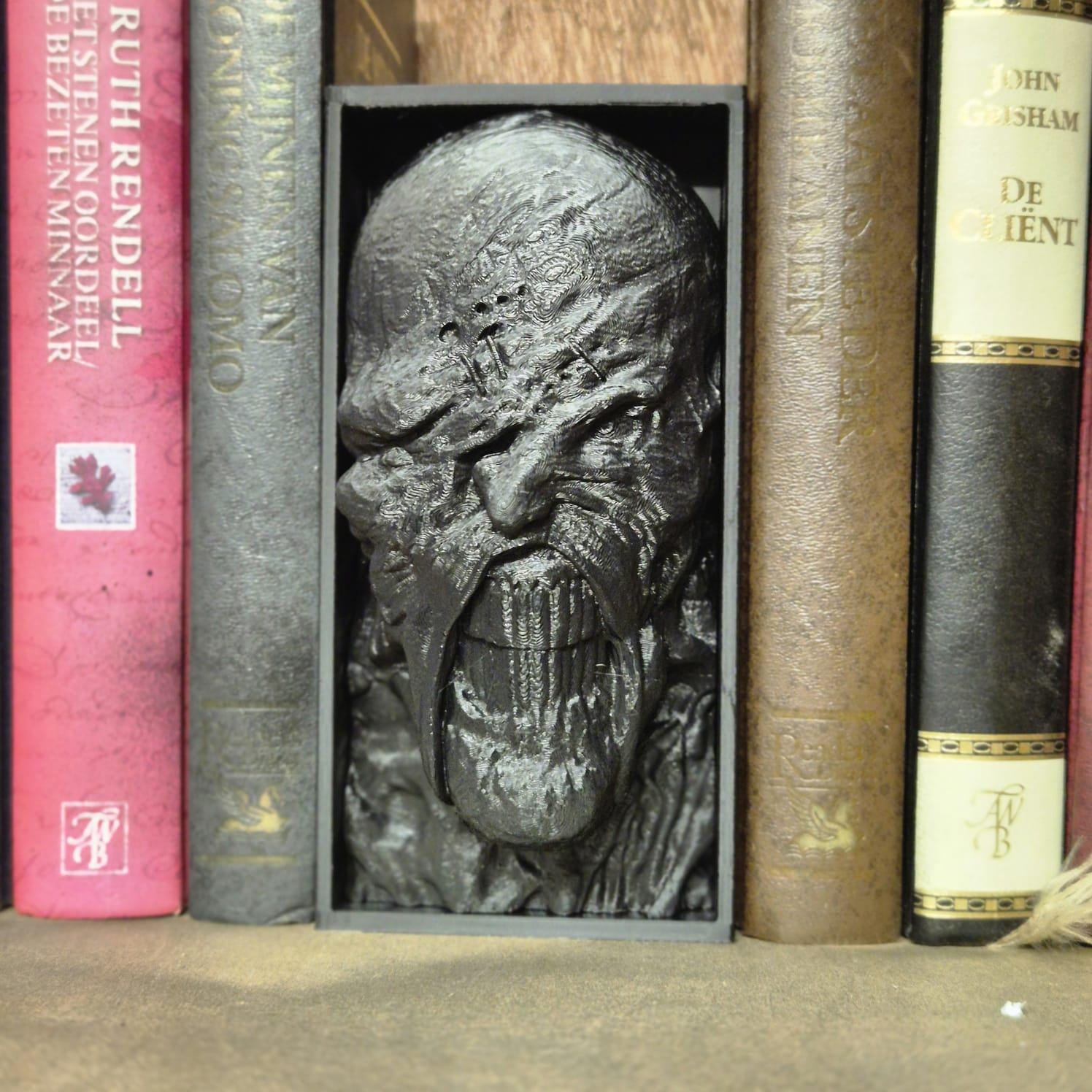Pharaoh's Curse - Mummy Book Nook Insert bookshelf decor