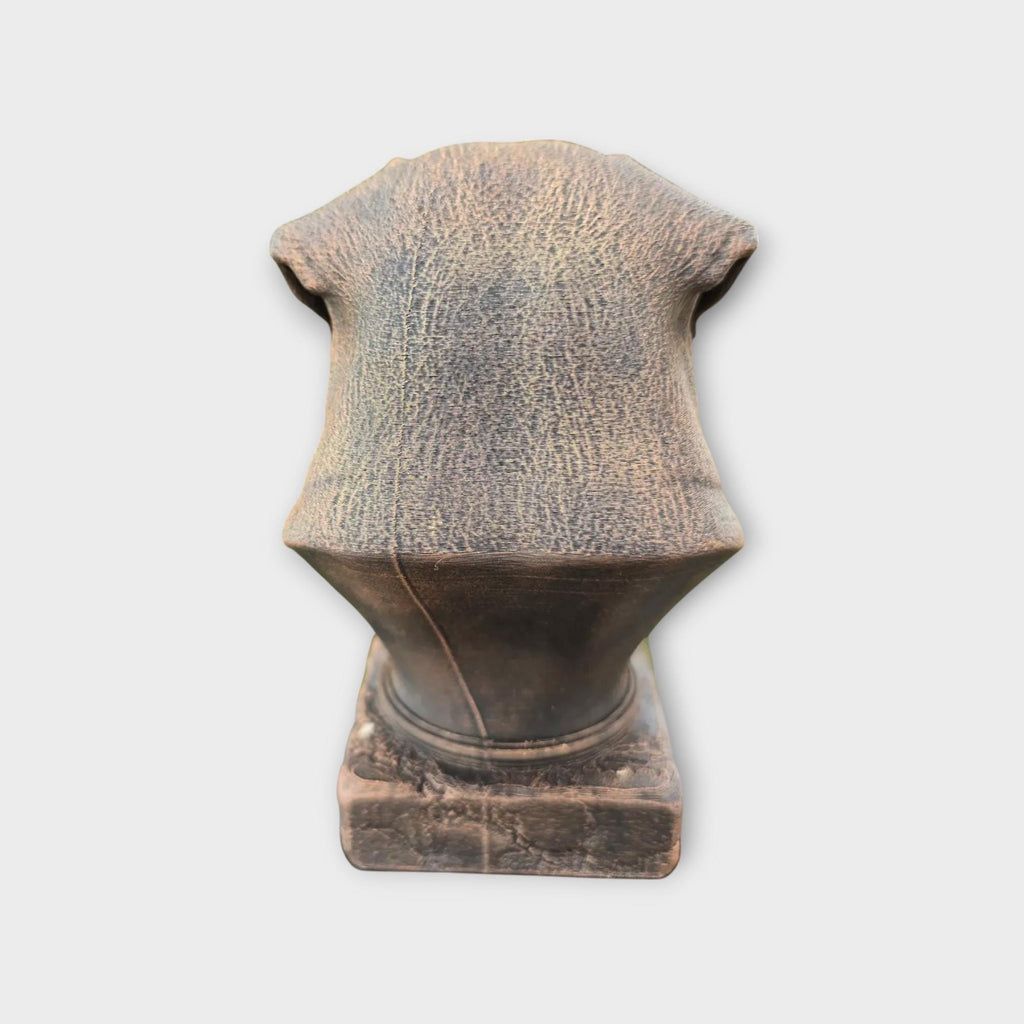 Bust of a Alabai Bust Central Asian Shepherd Dog statue - handpainted home decor dog lover gift him her ornament