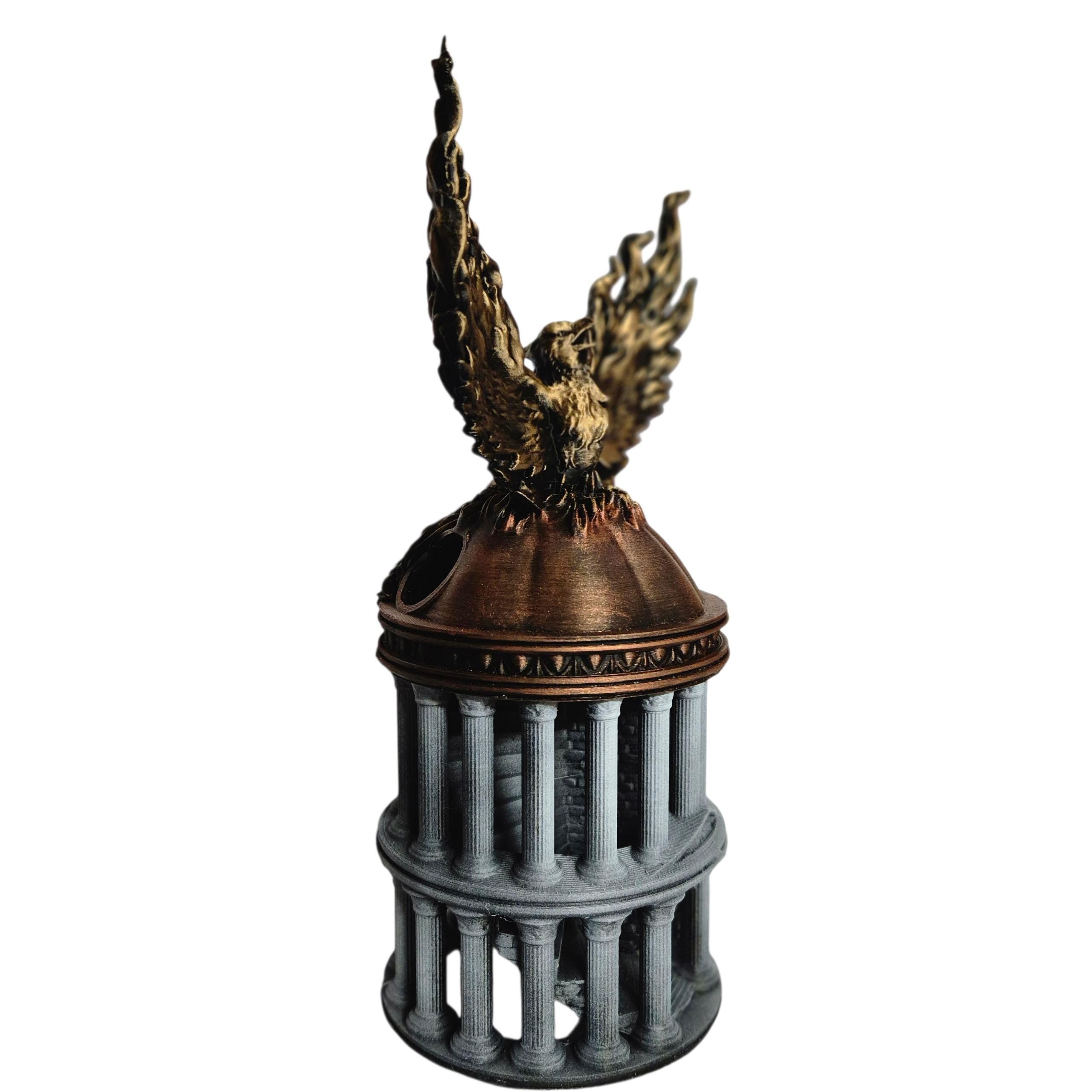 Phoenix Dice Tower - Dungeons & Dragons Accessory DnD game