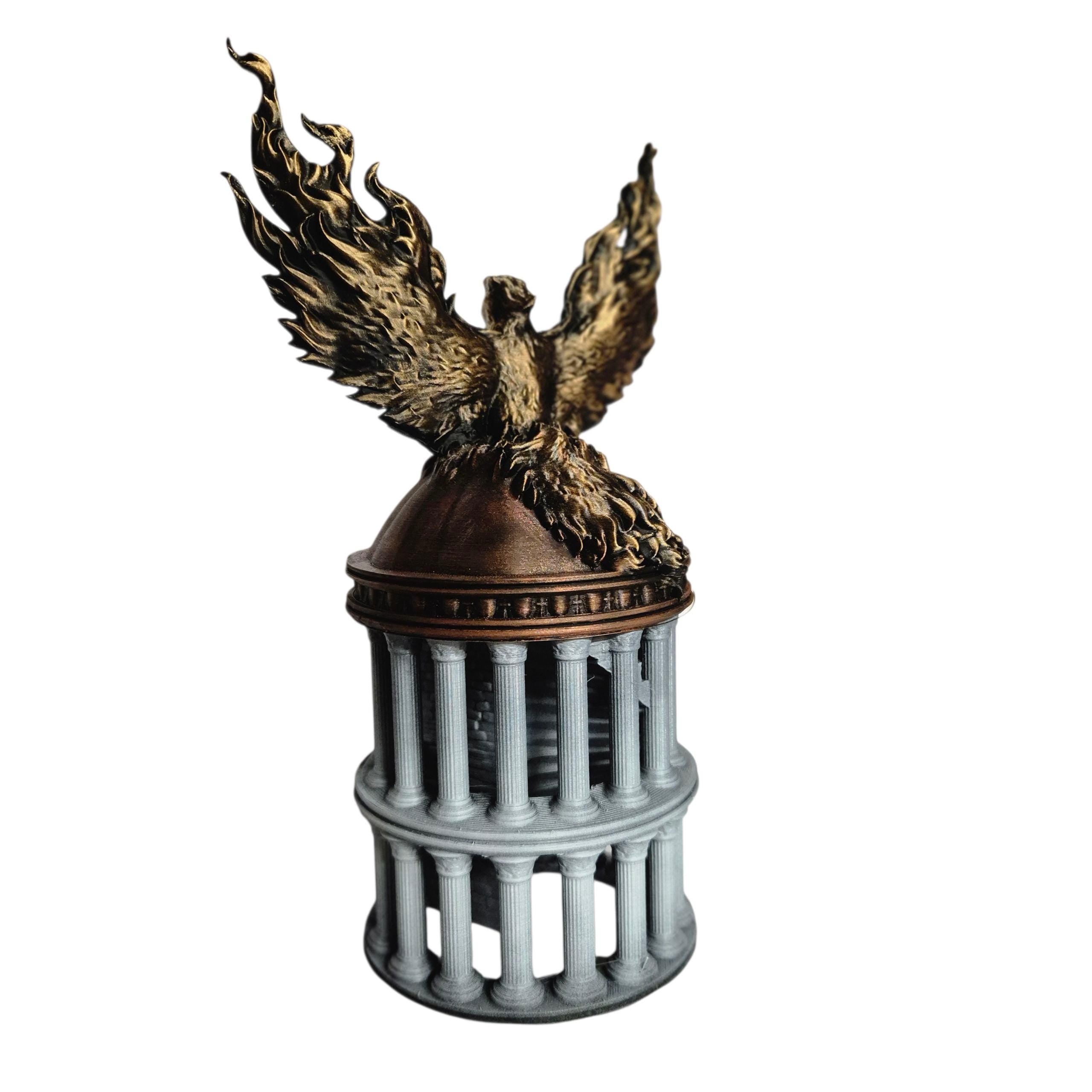 Phoenix Dice Tower - Dungeons & Dragons Accessory DnD game