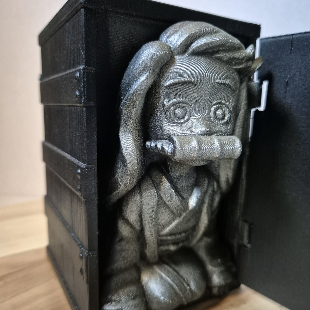 Nezuko Enchanting Girl in a Book Nook Box - 15 x 8 x 8 cm
