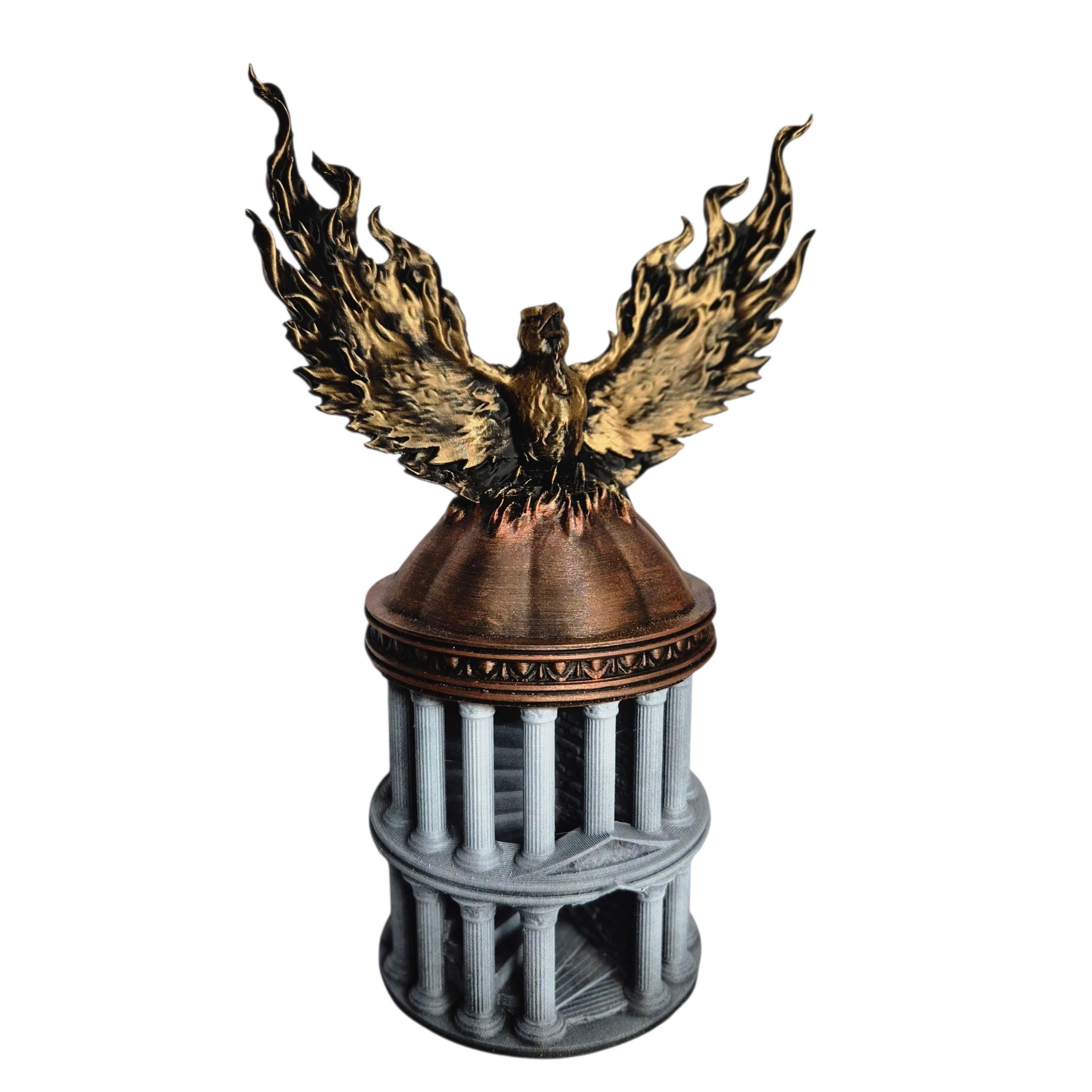 Phoenix Dice Tower - Dungeons & Dragons Accessory DnD game