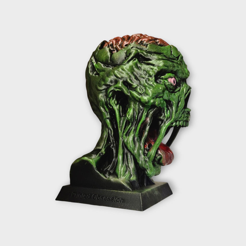 Zombie head Dice Tower - Dungeons & Dragons Accessory DnD game