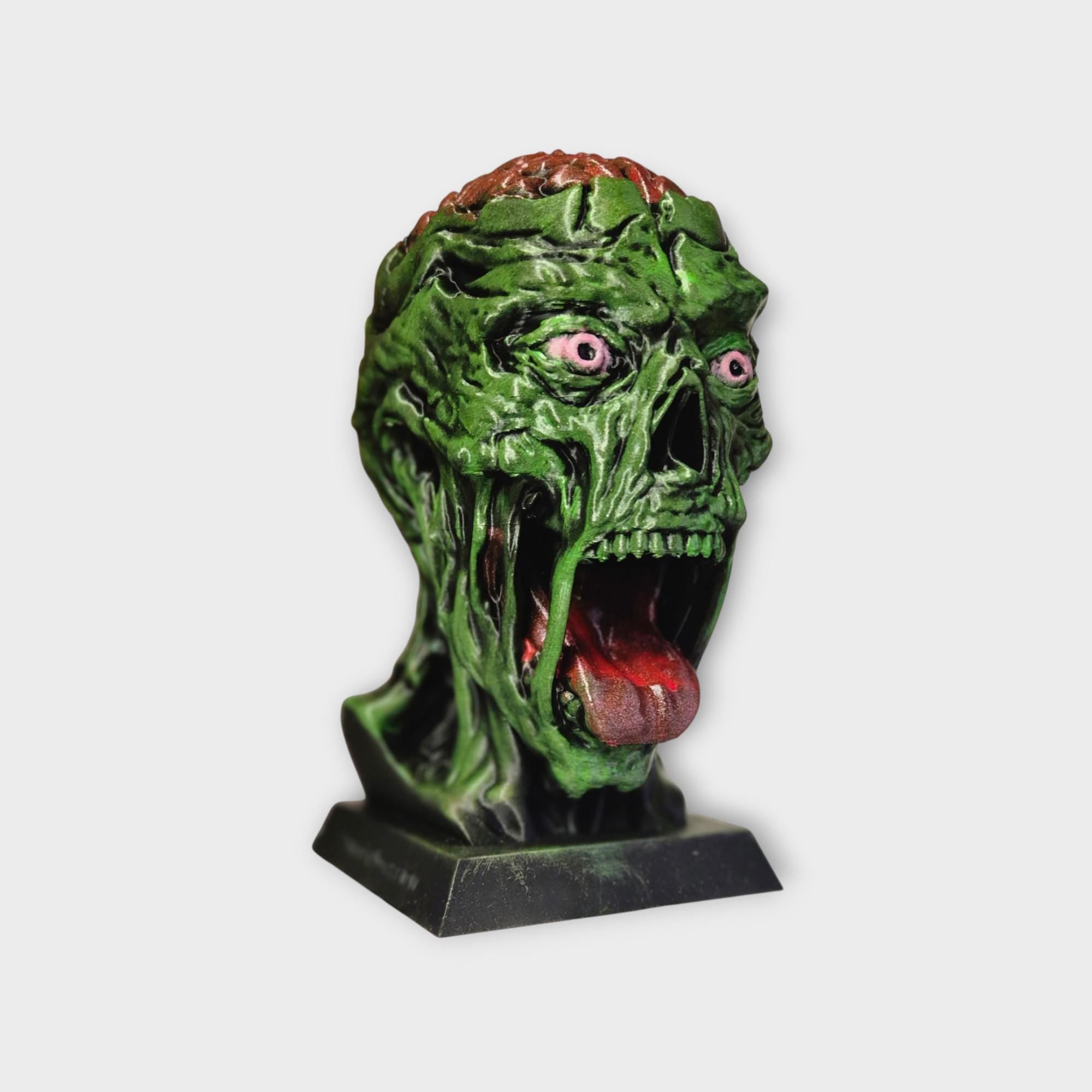 Zombie head Dice Tower - Dungeons & Dragons Accessory DnD game