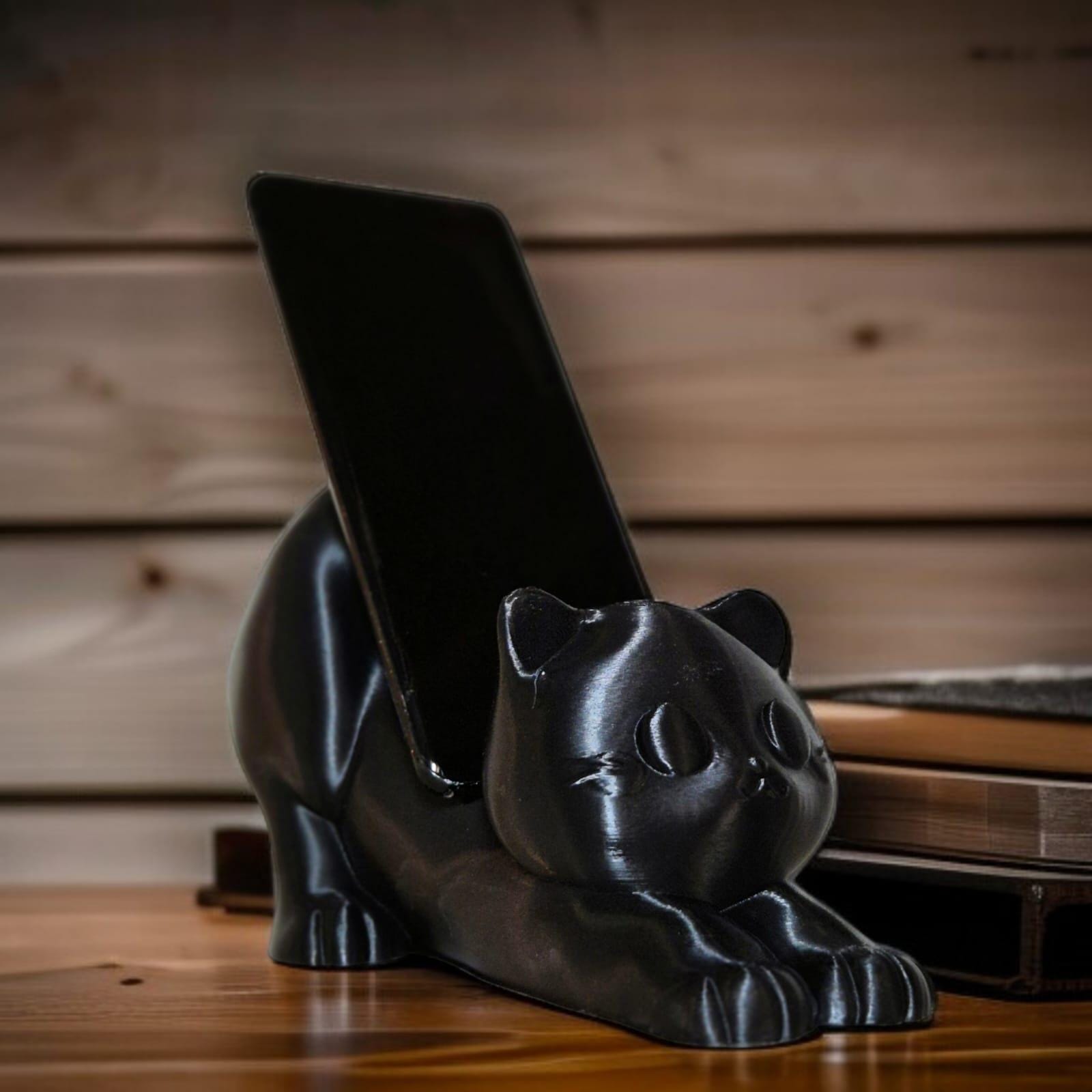 Cute Cat Phone Holder - Purr-fectly Adorable and Functional