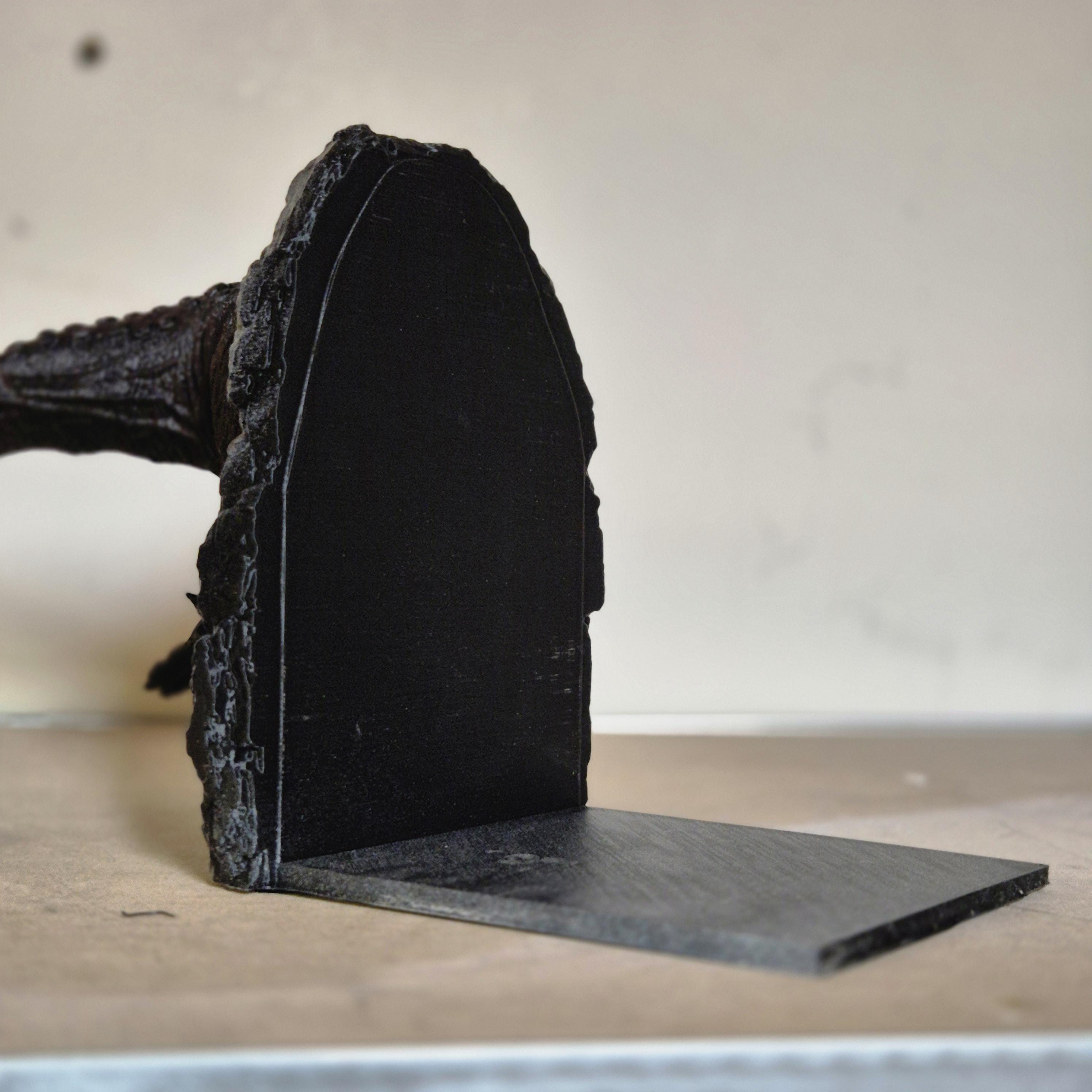 T-rex book ends bookshelf decor