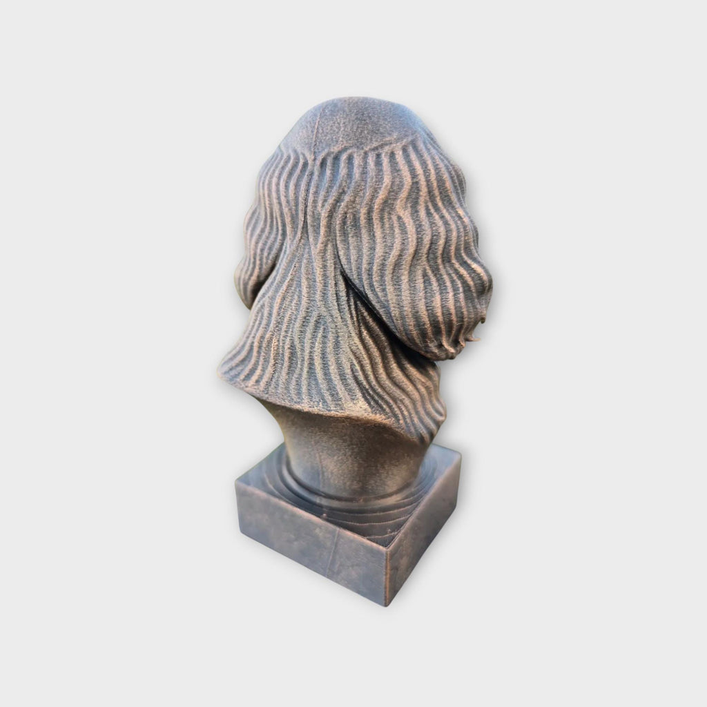 Bust of a Setter statue - home decor dog lover gift him her handpainted ornament