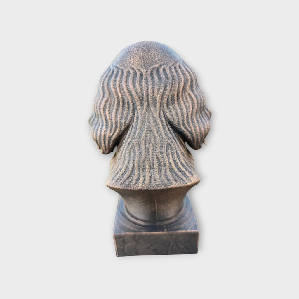 Bust of a Setter statue - home decor dog lover gift him her handpainted ornament