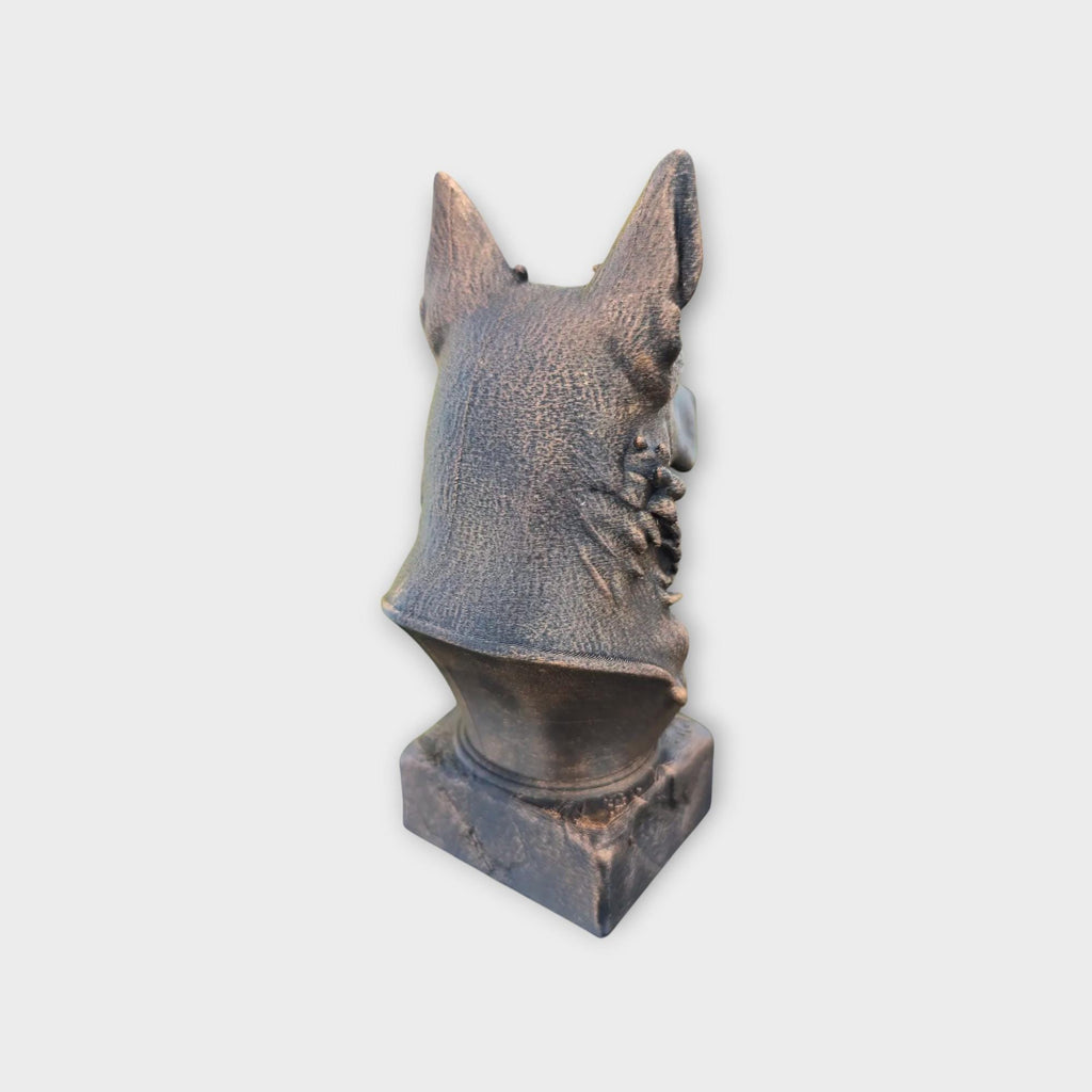 Bust of a Beauceron dog statue - home decor dog lover gift him her handpainted ornament