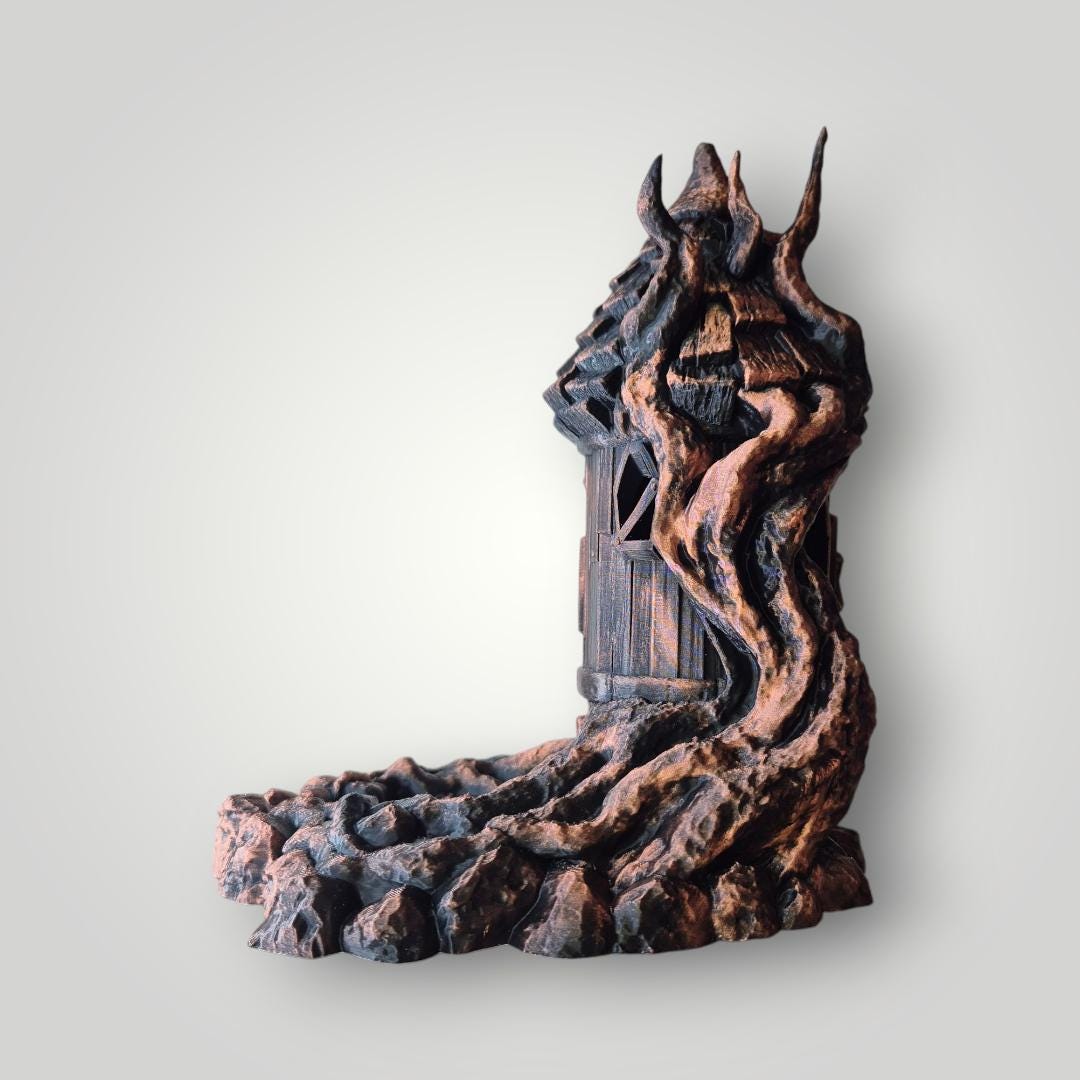 Wizards home Dice Tower - Dungeons & Dragons Accessory DnD game