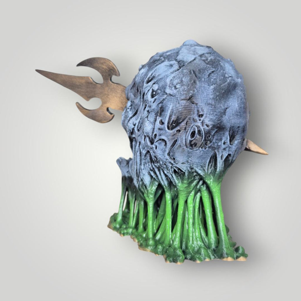 Skull with dagger Dice Tower - Dungeons & Dragons Accessory DnD game