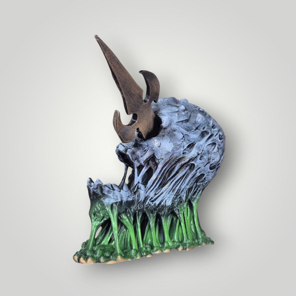 Skull with dagger Dice Tower - Dungeons & Dragons Accessory DnD game