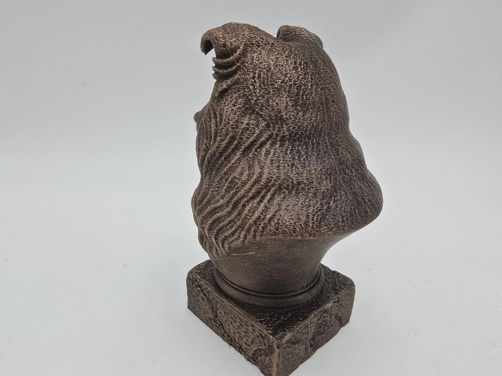 Bust of a scottish terrier bust bust dog statue - home decor dog lover gift him her handpainted ornament