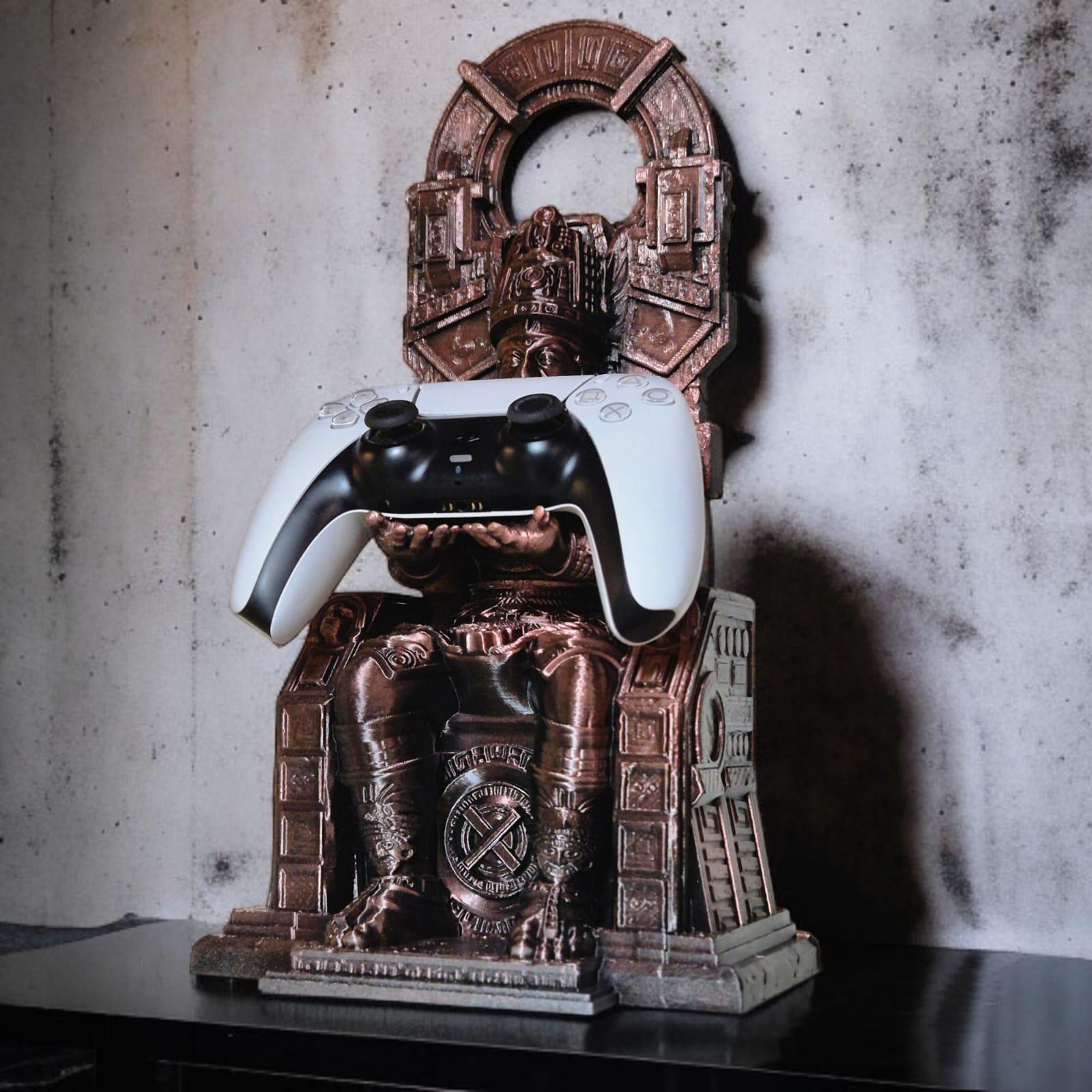 Aztec Controller Holder - Ancient Design Meets Modern Gaming