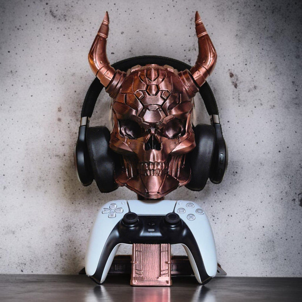 Viking Skull Controller Holder - Epic Gaming Accessory