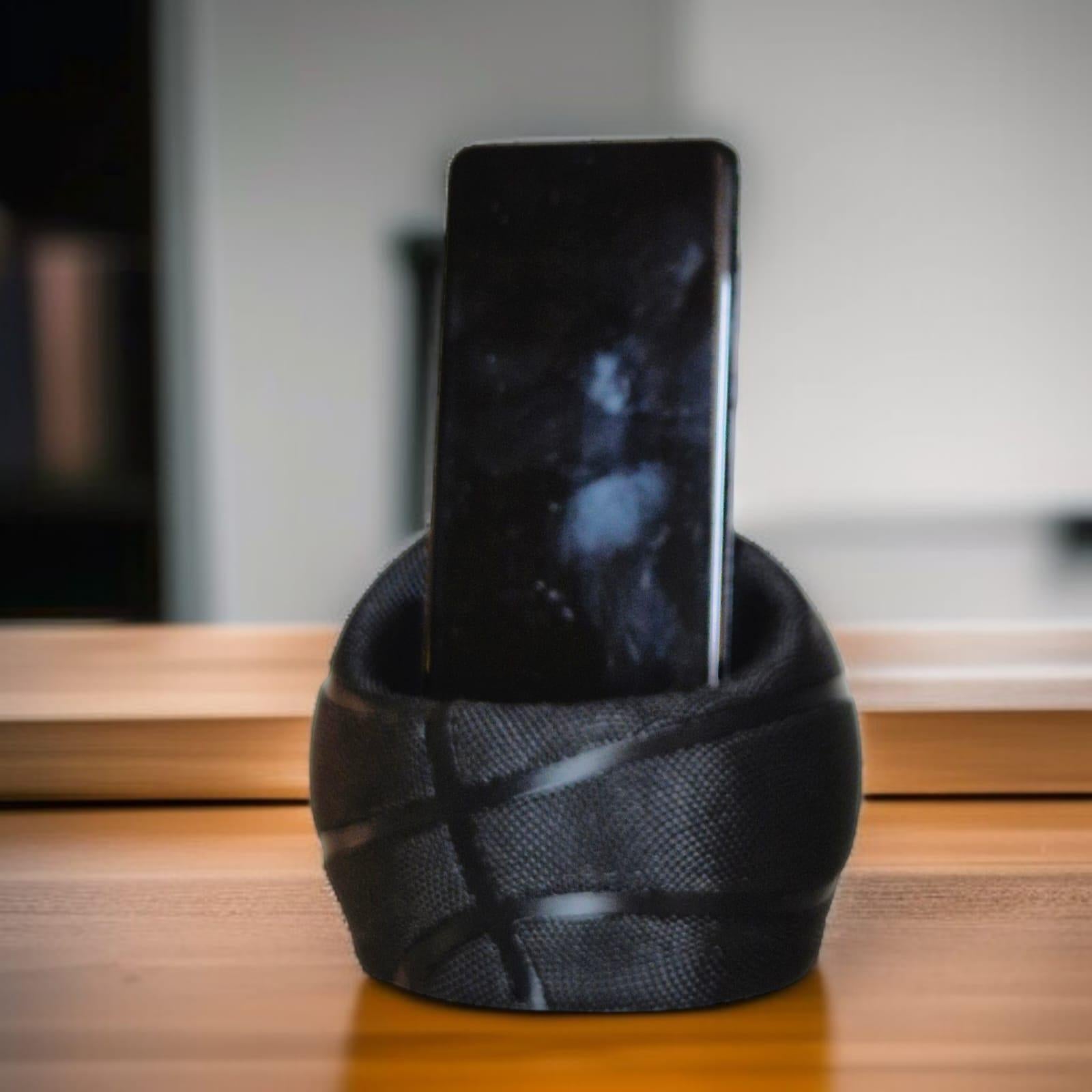 Basketball Phone Holder - Slam Dunk Your Desk Setup