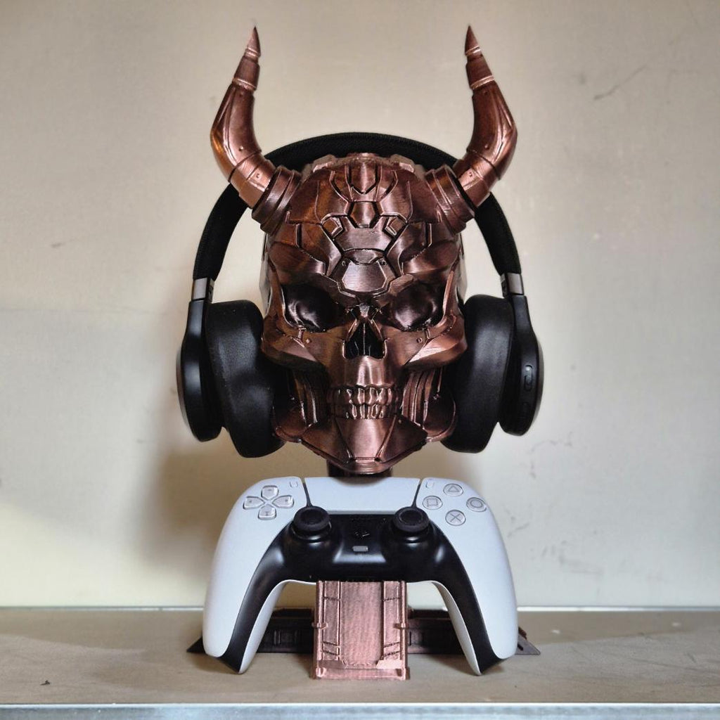 Viking Skull Controller Holder - Epic Gaming Accessory