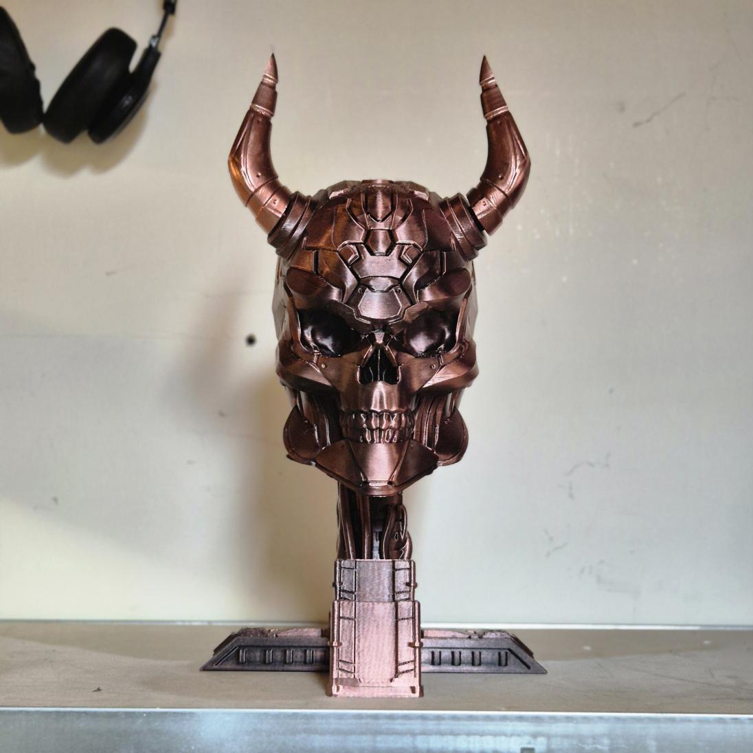 Viking Skull Controller Holder - Epic Gaming Accessory