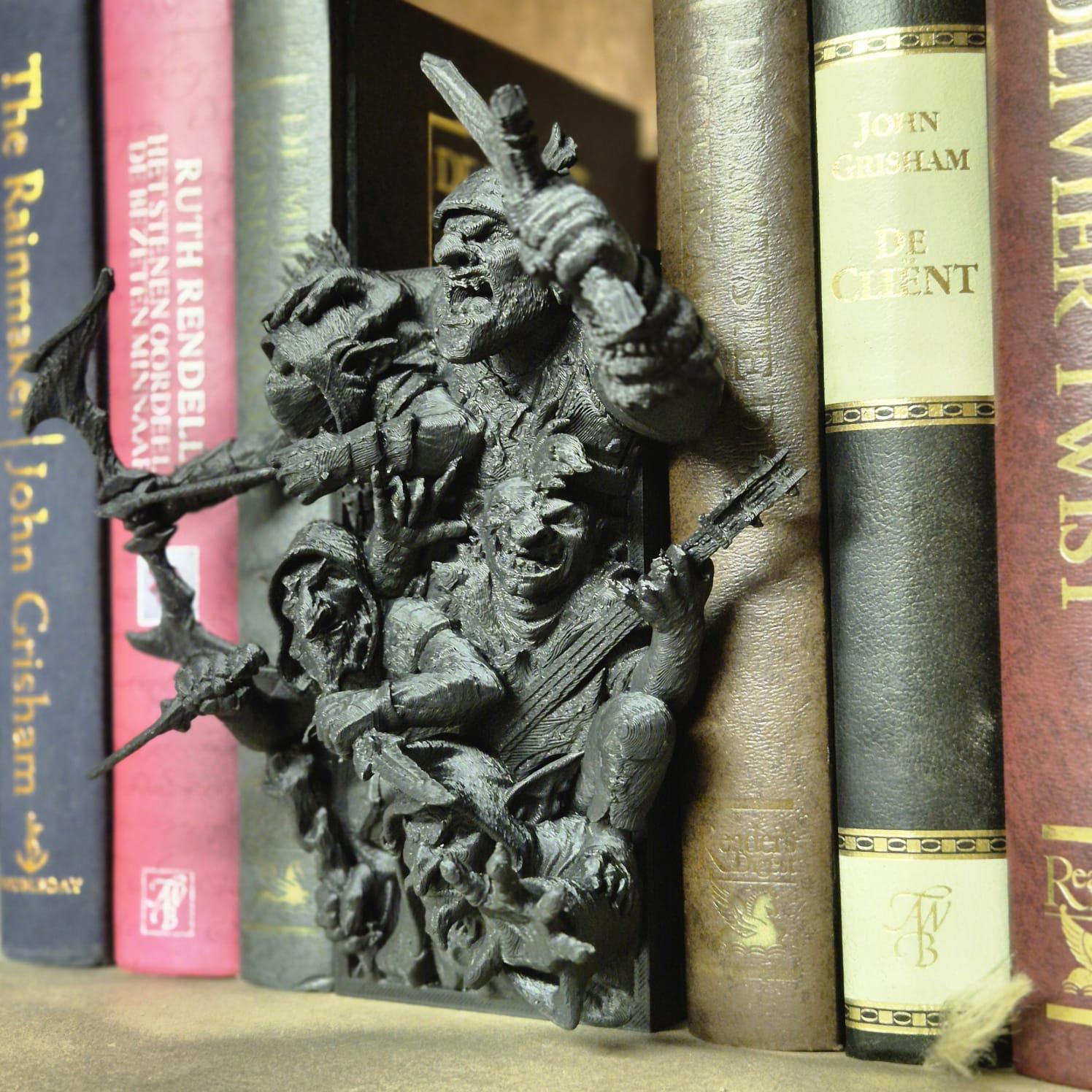 Goblin's Grotto - Book Nook Insert bookshelf decor