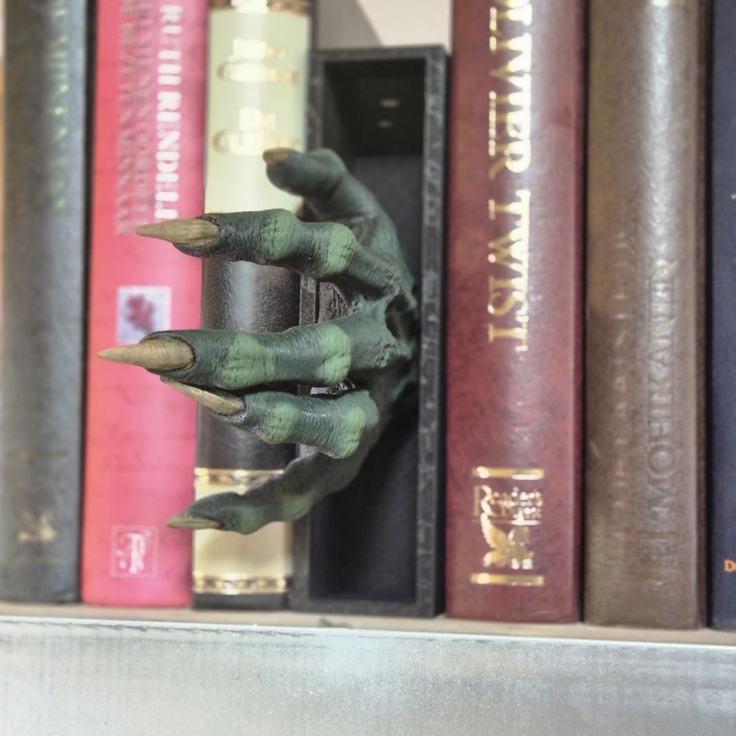 Zombie Hand Box Book Nook: Unleash the Horror from Beyond