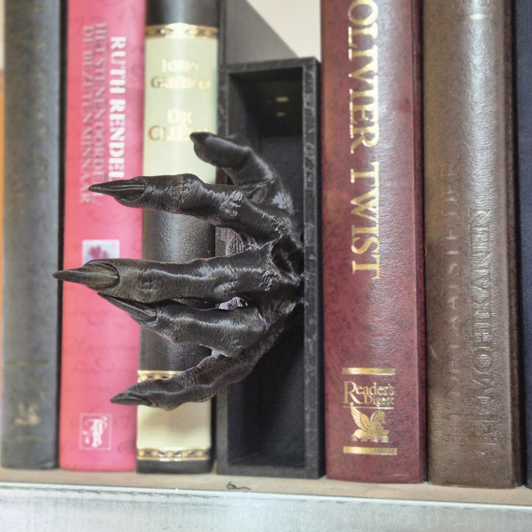 Zombie Hand Box Book Nook: Unleash the Horror from Beyond