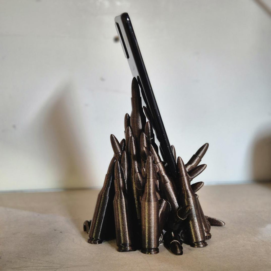 Bullet Phone Holder: Bold & Unique Mobile Stand