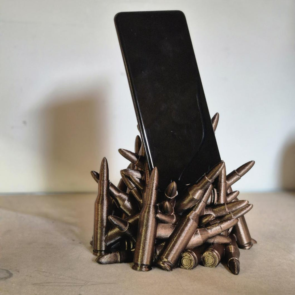 Bullet Phone Holder: Bold & Unique Mobile Stand