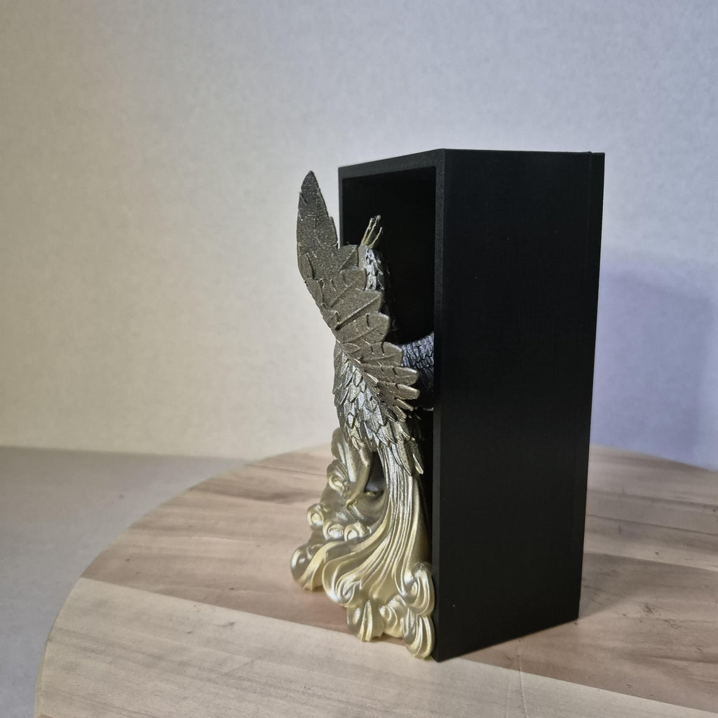 Phoenix -- Magical inspired book nook Potterhead fan