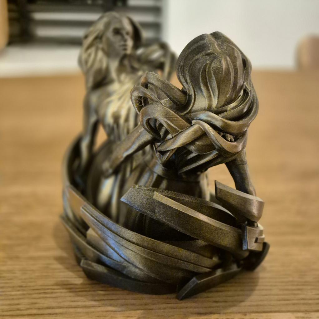 Elegant Gemini Zodiac Figurine - Handcrafted Astrology Art - birthday milestone gift